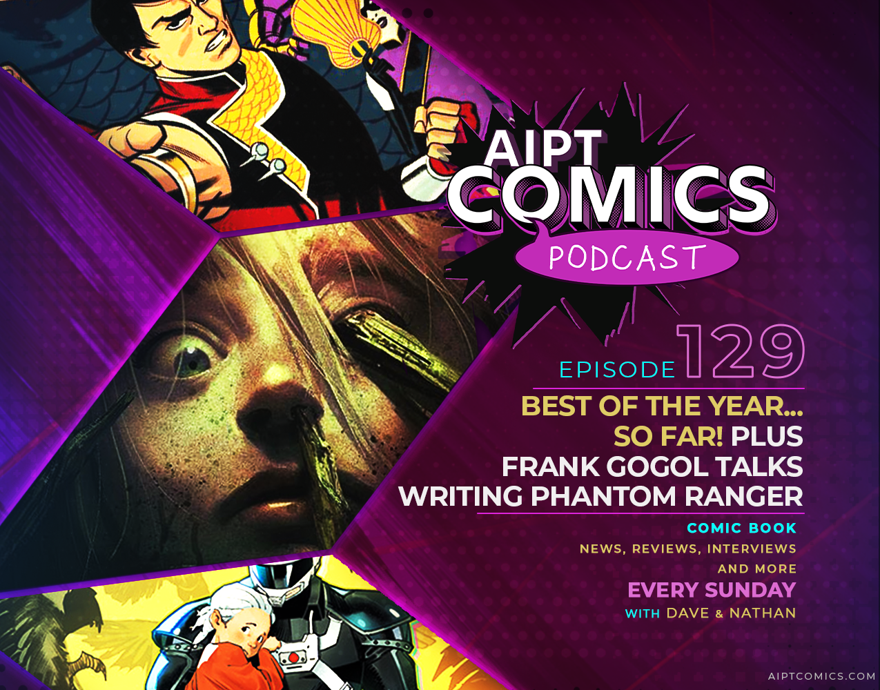 AIPT Comics Podcast Episode 129: Best comics of the year...so far; plus Frank Gogol!