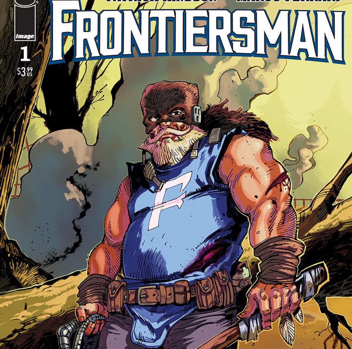 Image launching new superhero adventure 'Frontiersman'