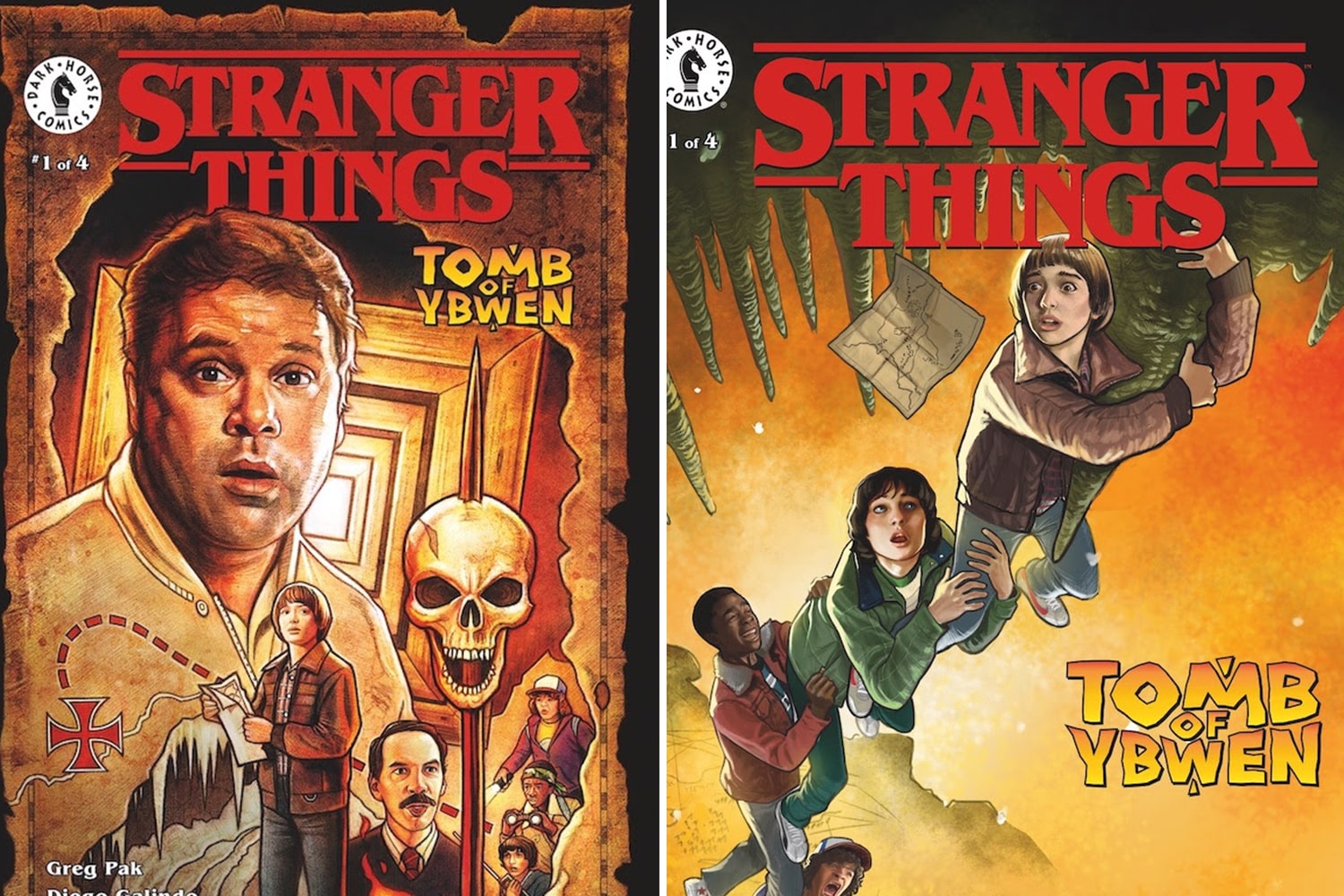 'Stranger Things: The Tomb of Ybwen' #1 is the start to a great eerie story