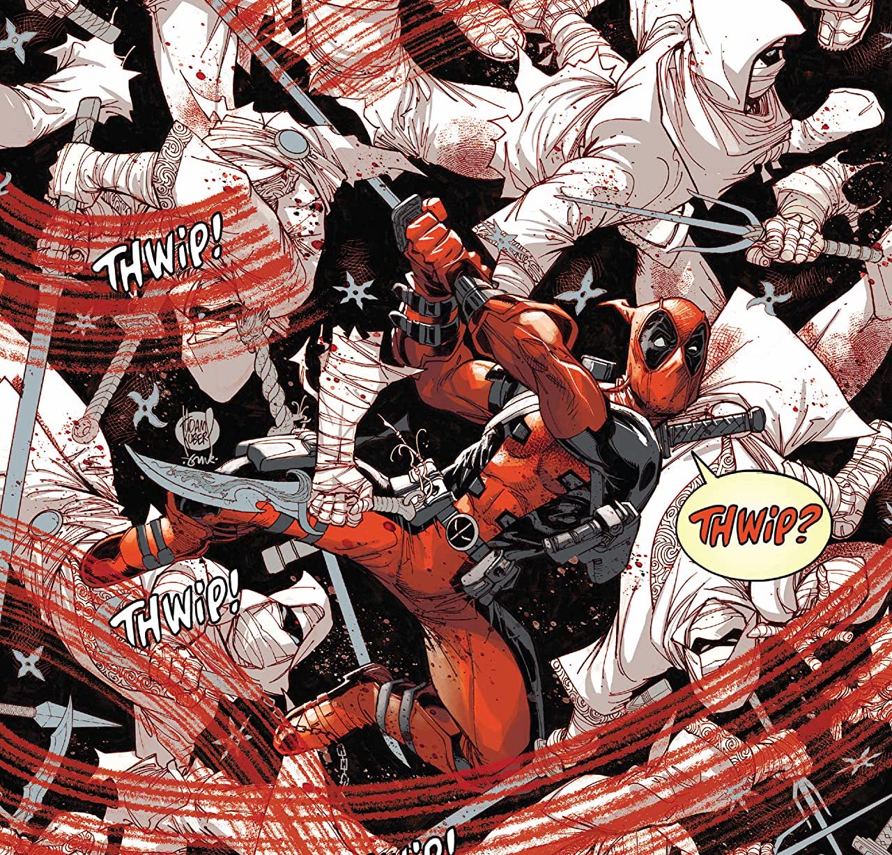 'Deadpool: Black, White & Blood' #1 has plenty of good comedy