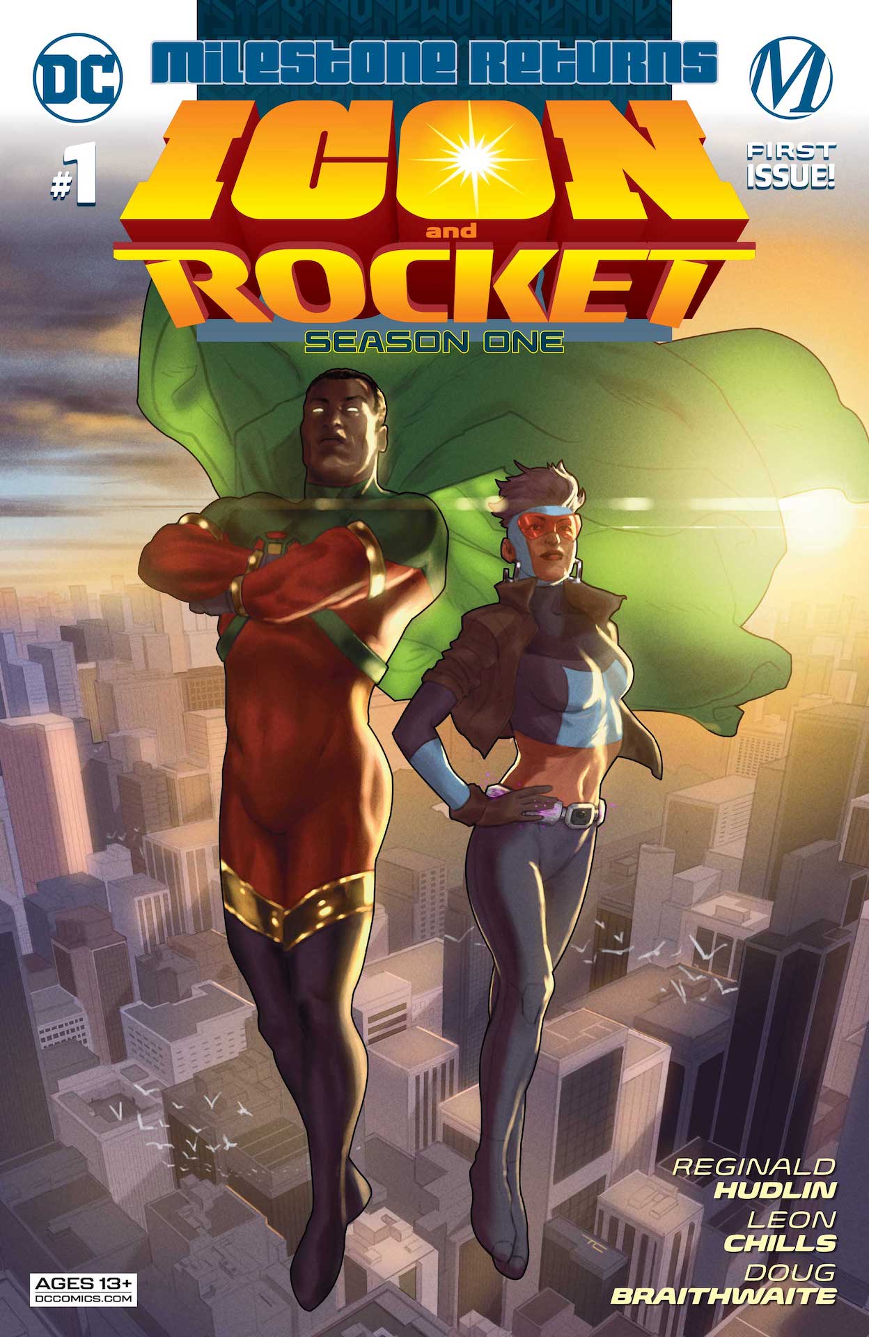 DC Preview: Icon & Rocket #1: Season One
