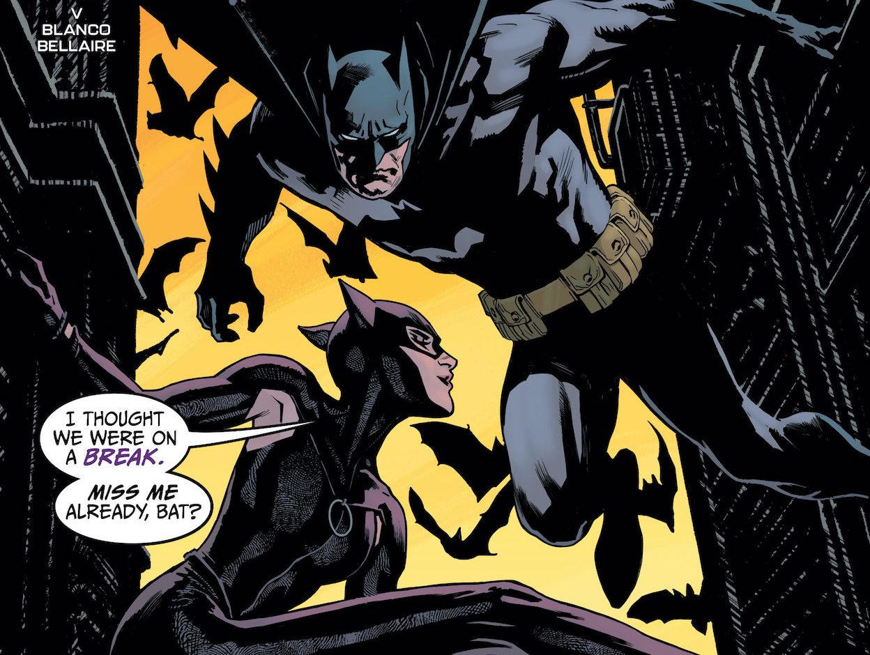 'Catwoman' #34 finally brings Batman to Alleytown