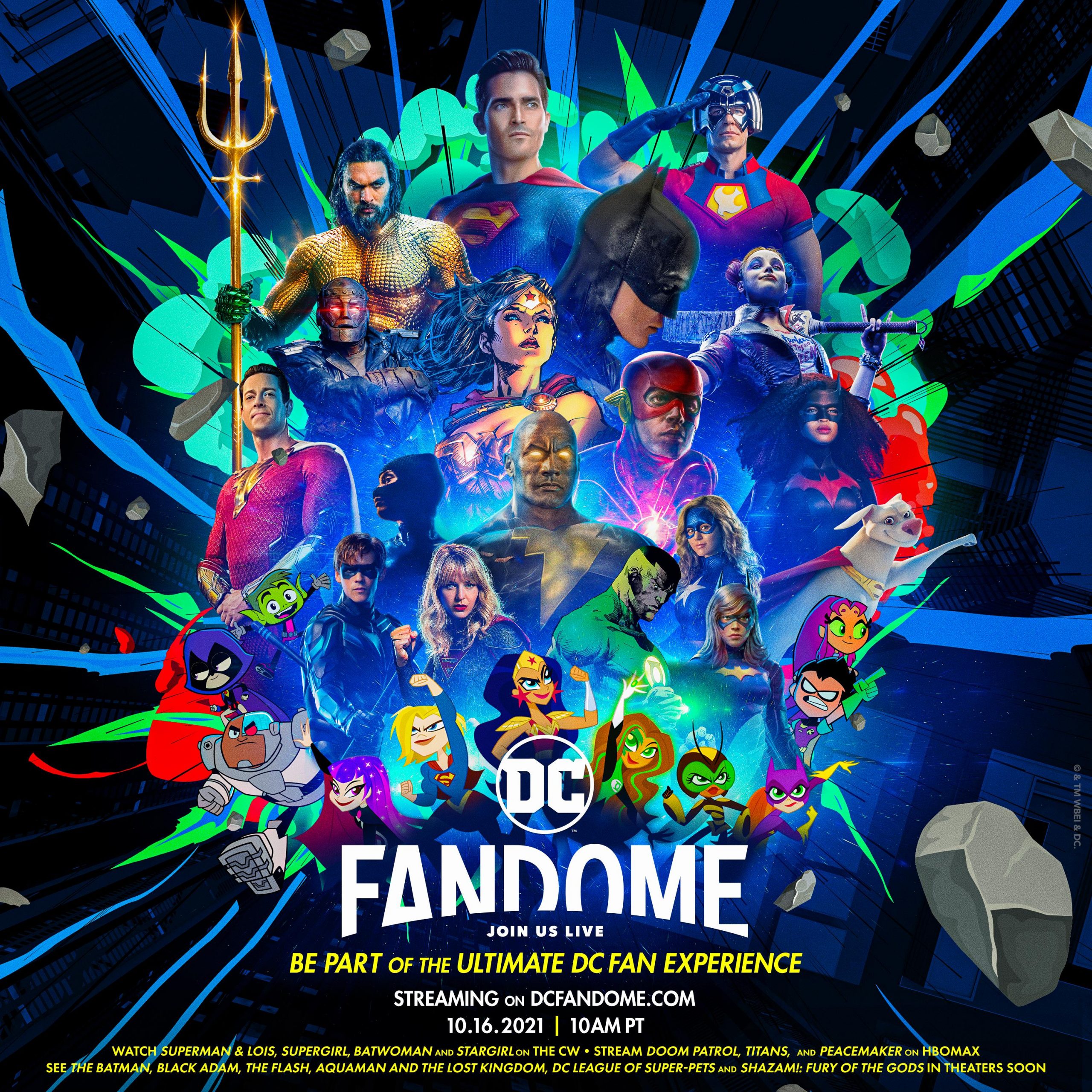 DC FanDome triples views to 66 million for its October 16 virtual event