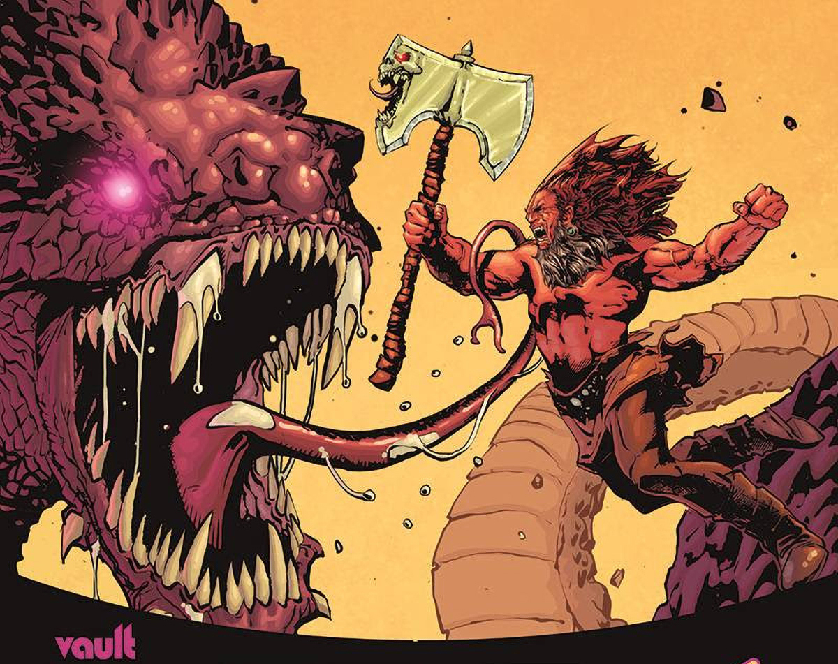 Vault Comics reveals big plans for fantasy series 'Barbaric' in 2022