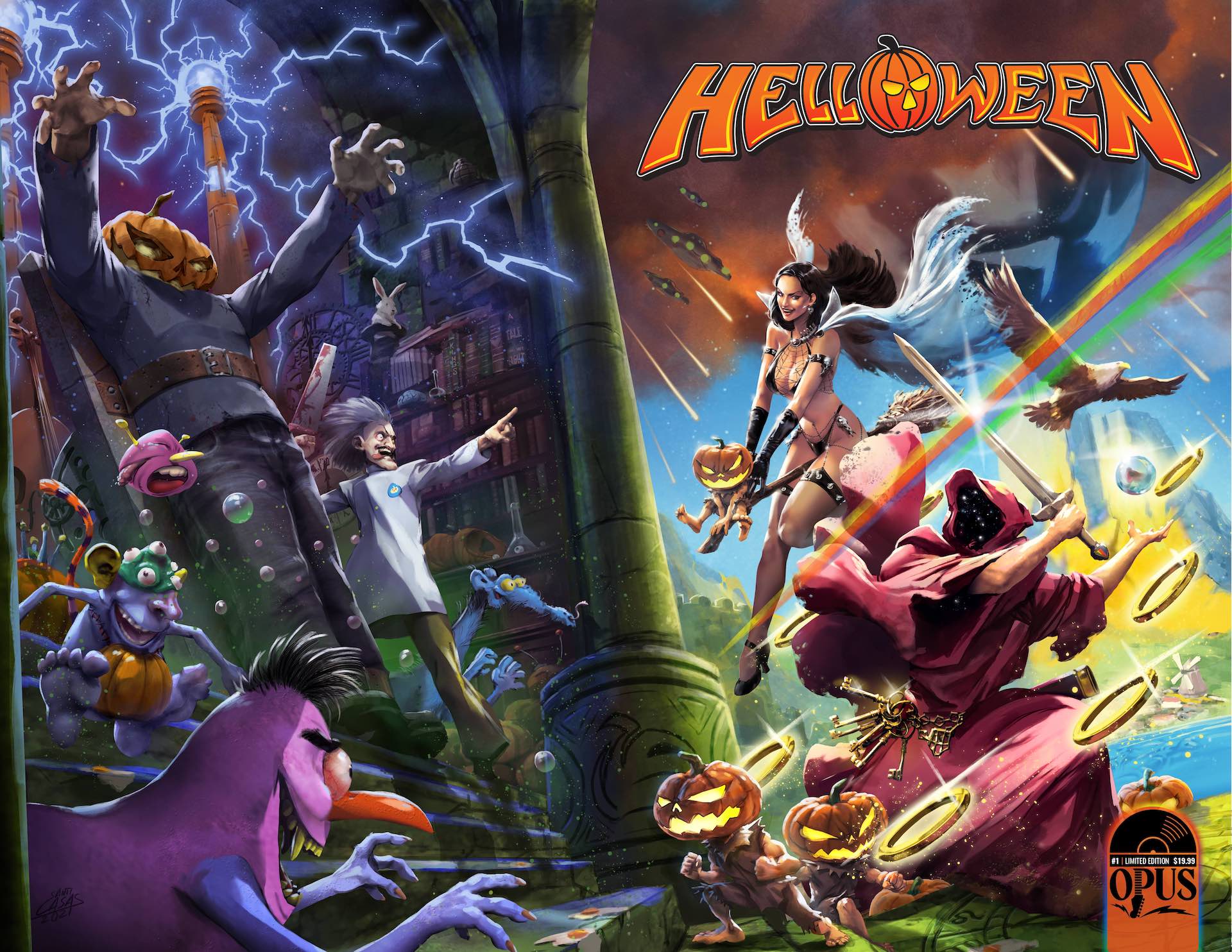 Helloween and Incendium team up for 'Seekers of the Seven Keys'