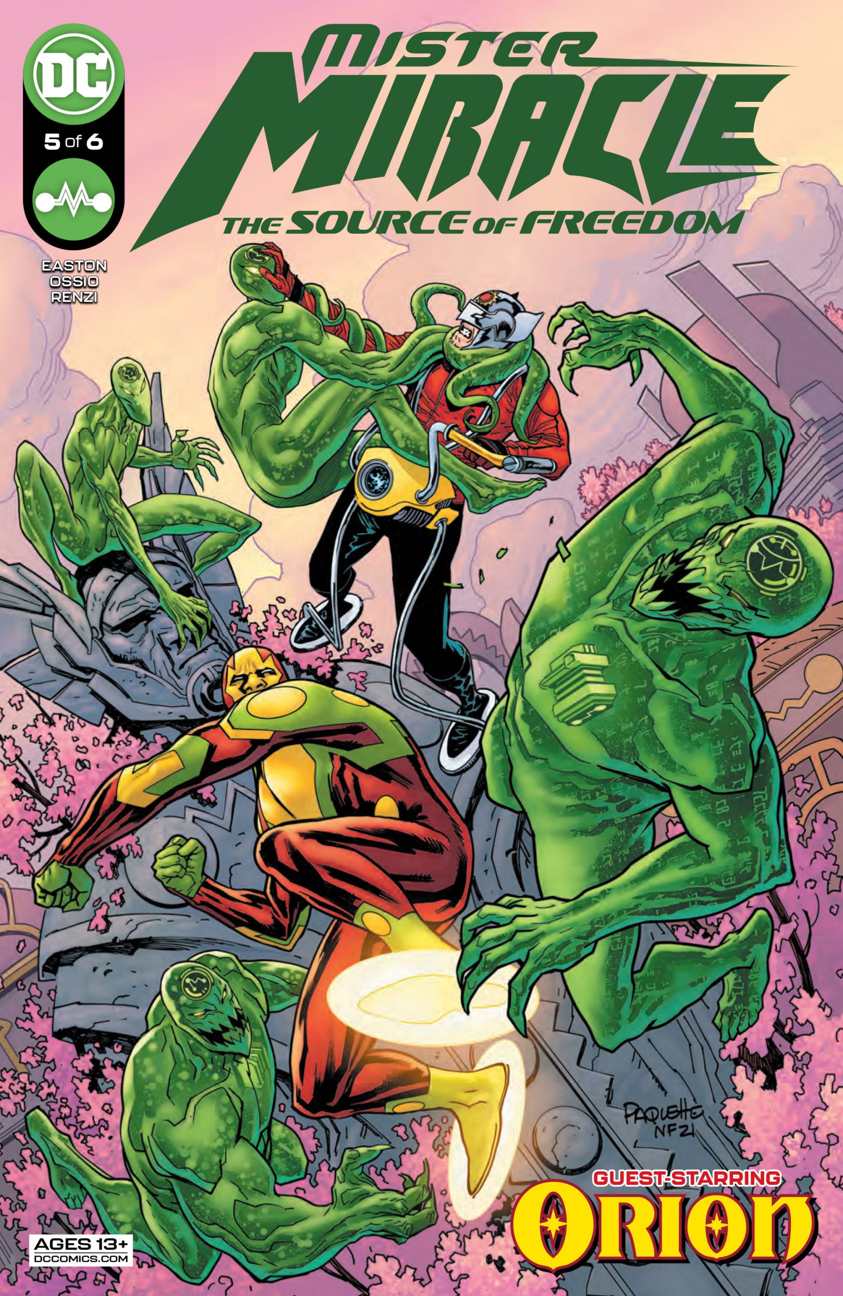 DC Preview: Mister Miracle: The Source of Freedom #5