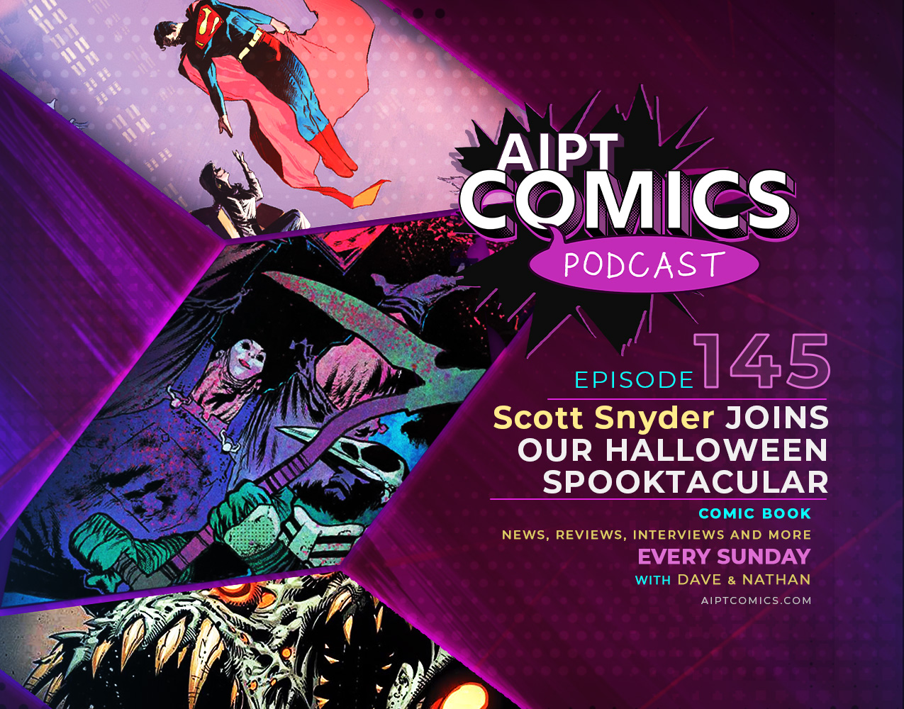 AIPT Comics Podcast episode 145: Scott Snyder joins our Halloween spooktacular