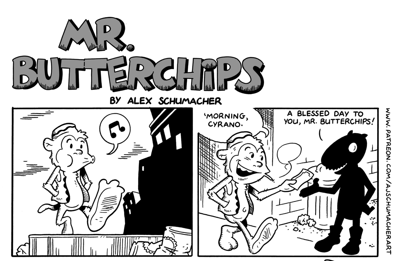 'Mr. Butterchips' webcomic review