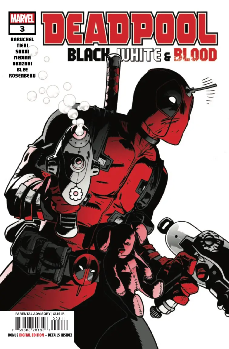 Marvel Preview: Deadpool: Black, White & Blood #3