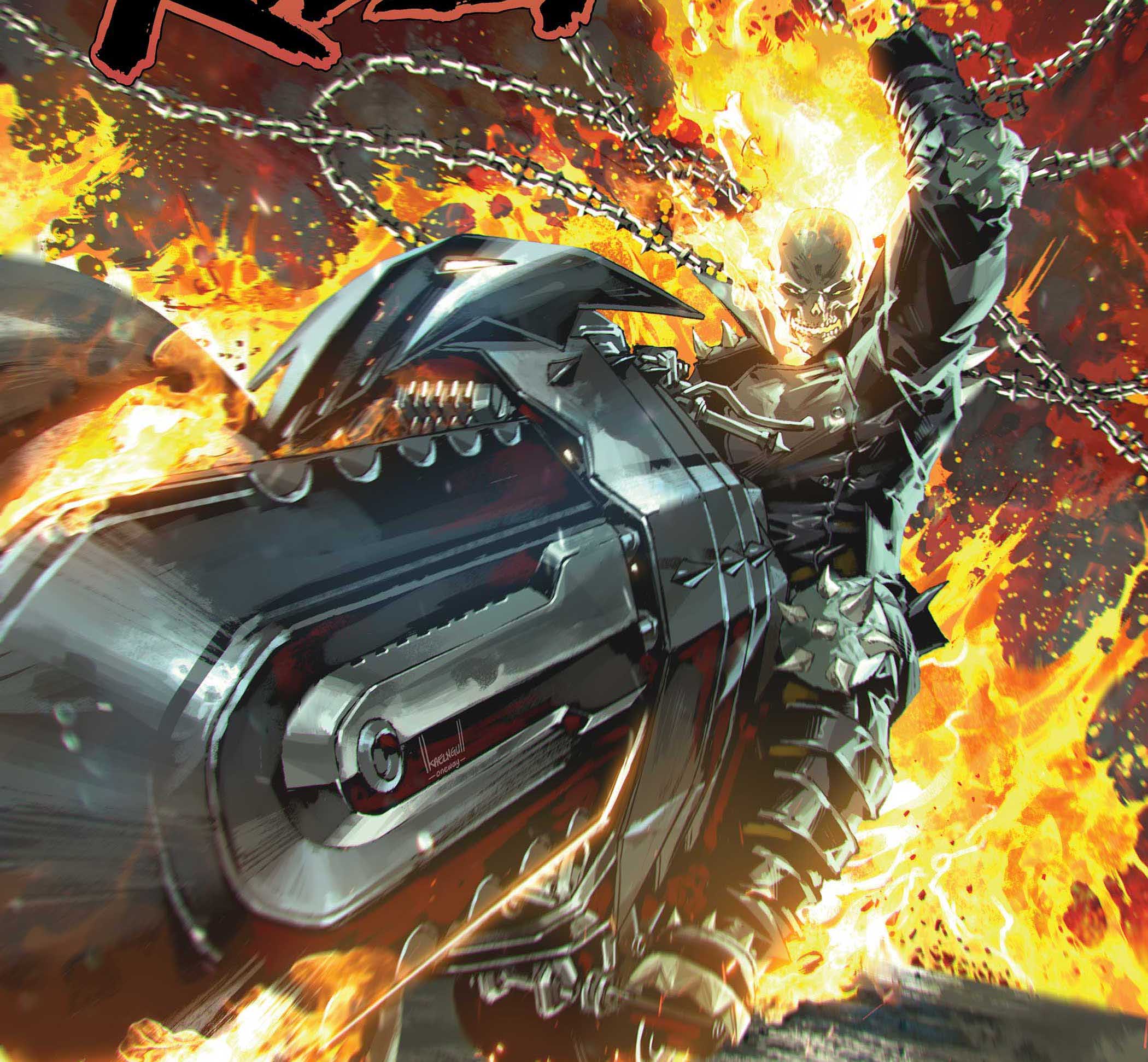 New 'Ghost Rider' #1 to launch February by Ben Percy & Cory Smith