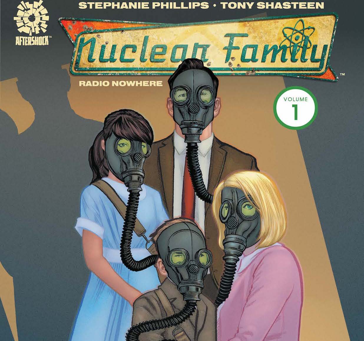 2021 1ST PRINTING SHASTEEN COVER ATERSHOCK COMICS NUCLEAR FAMILY #5