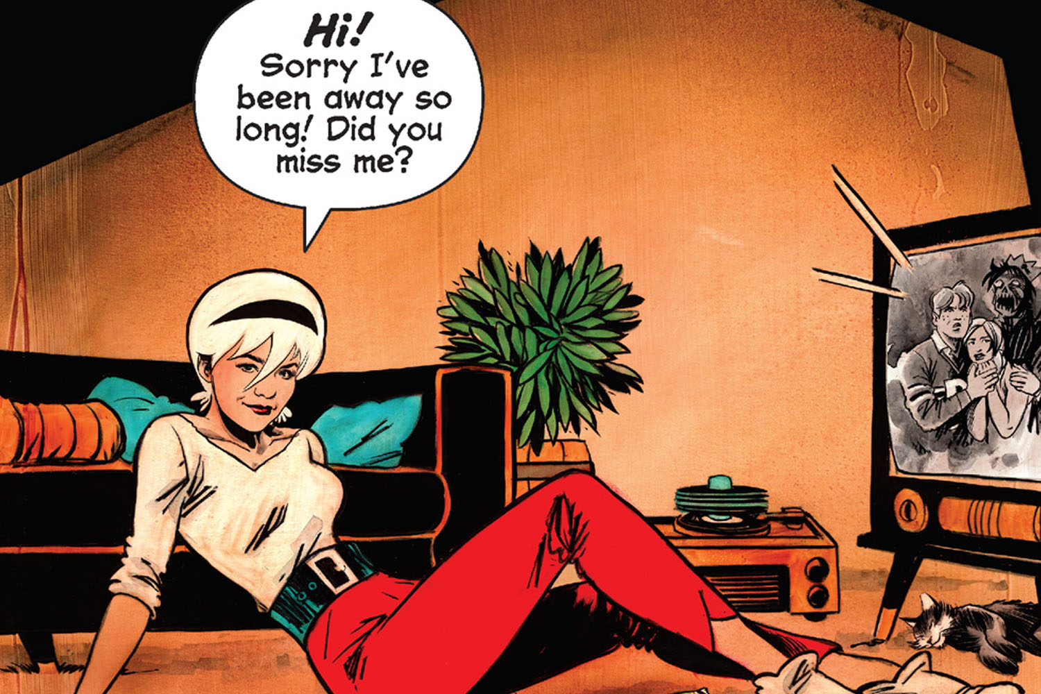 'Chilling Adventures of Sabrina' #9 takes us back to Sacasa's Greendale