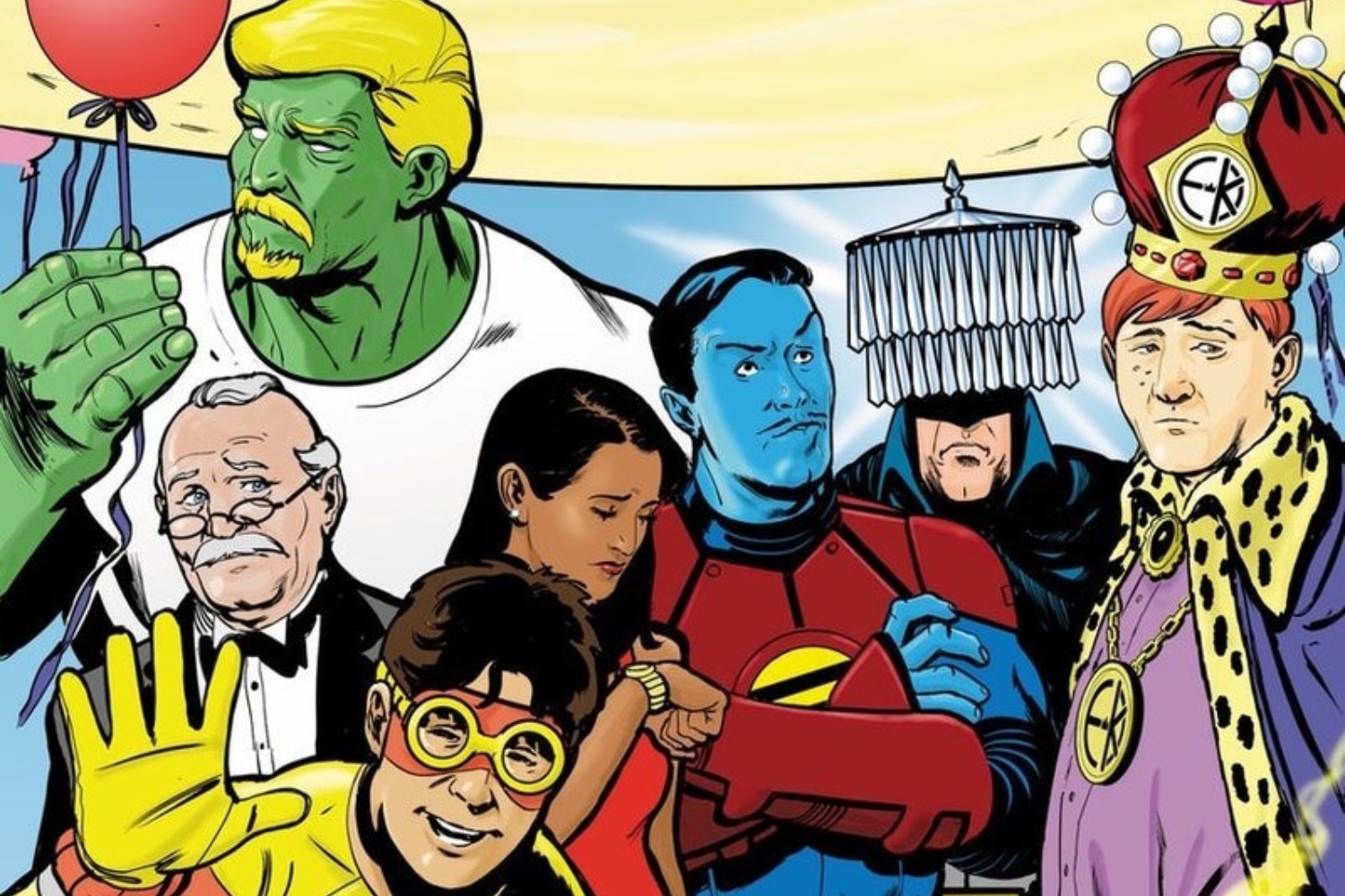 Mark Russell and Bryce Ingman tell us about their Important New Superhero Universe in 'My Bad'