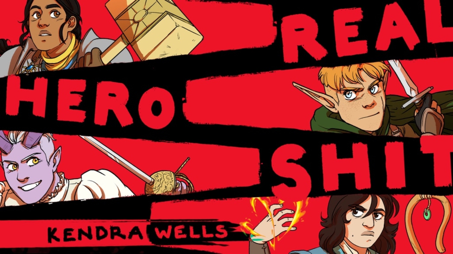 'Lord of the Rings but gay and dumb': Kendra Wells on 'Real Hero Sh*t'