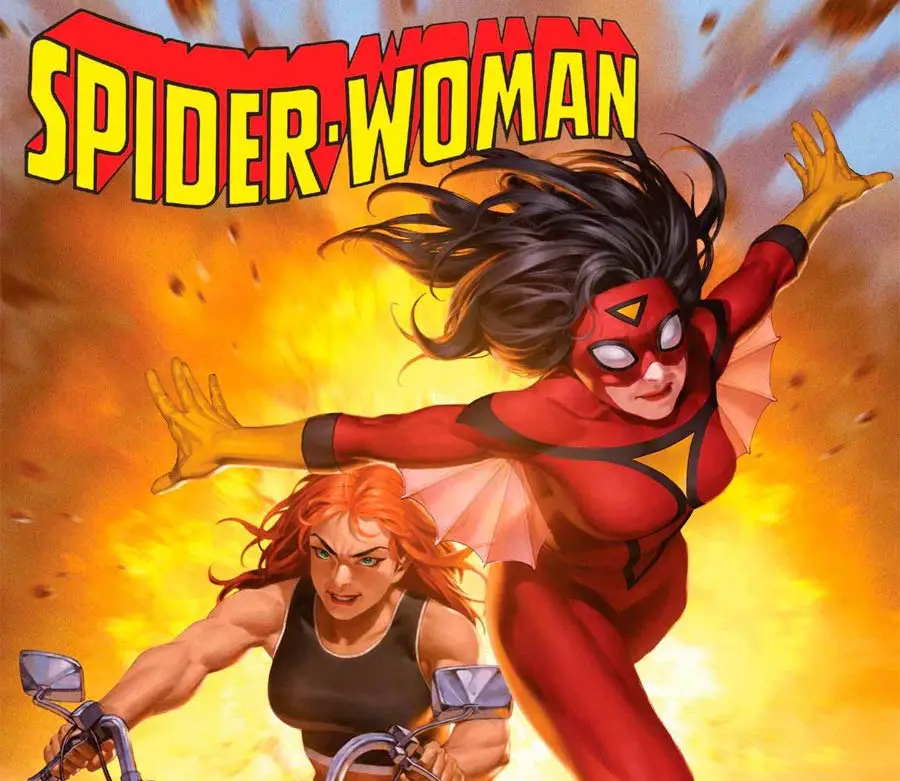 'Spider-Woman' #17 heads to the film set for an assassin fight