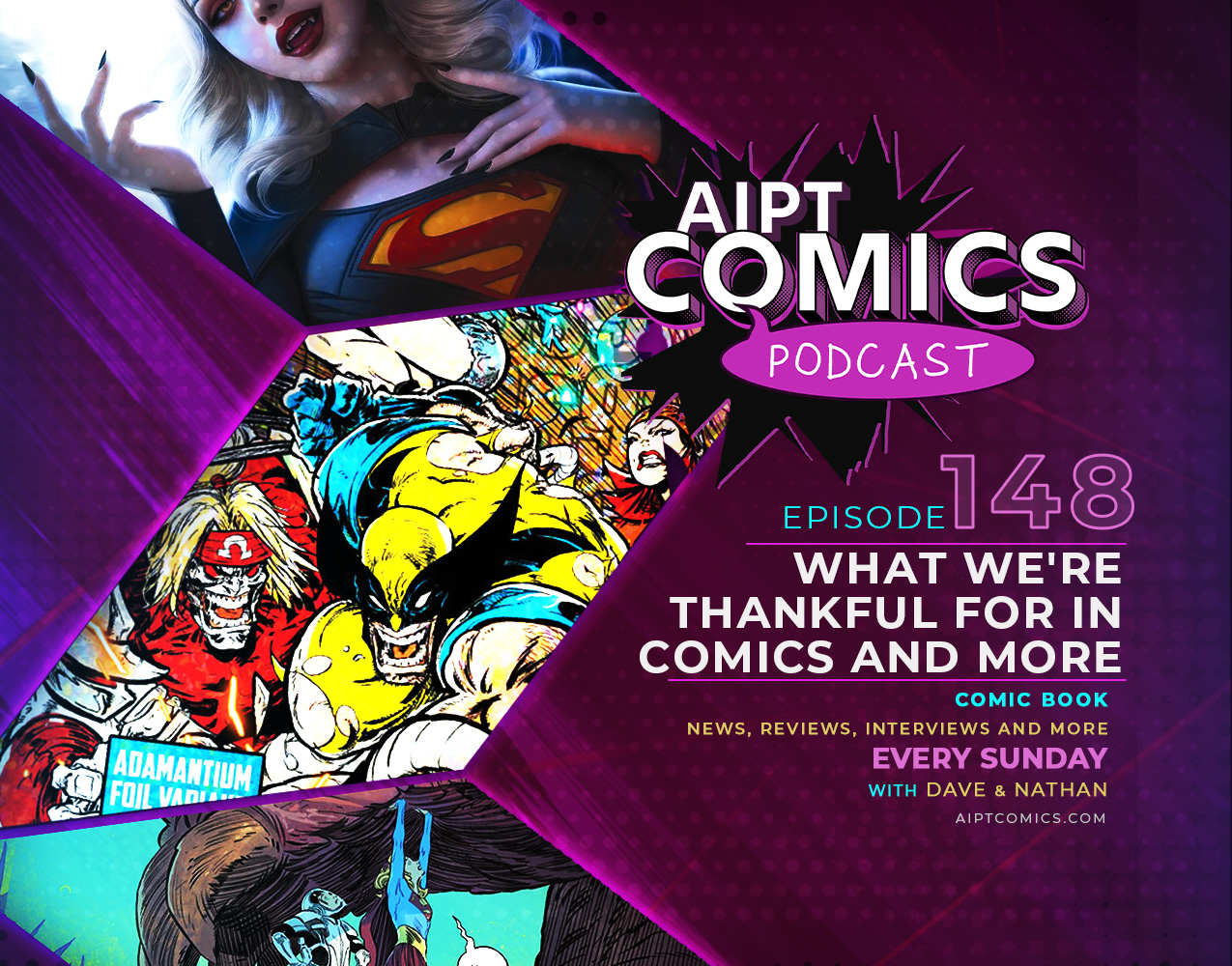 AIPT Comics Podcast episode 148: What we're thankful for in comics and more