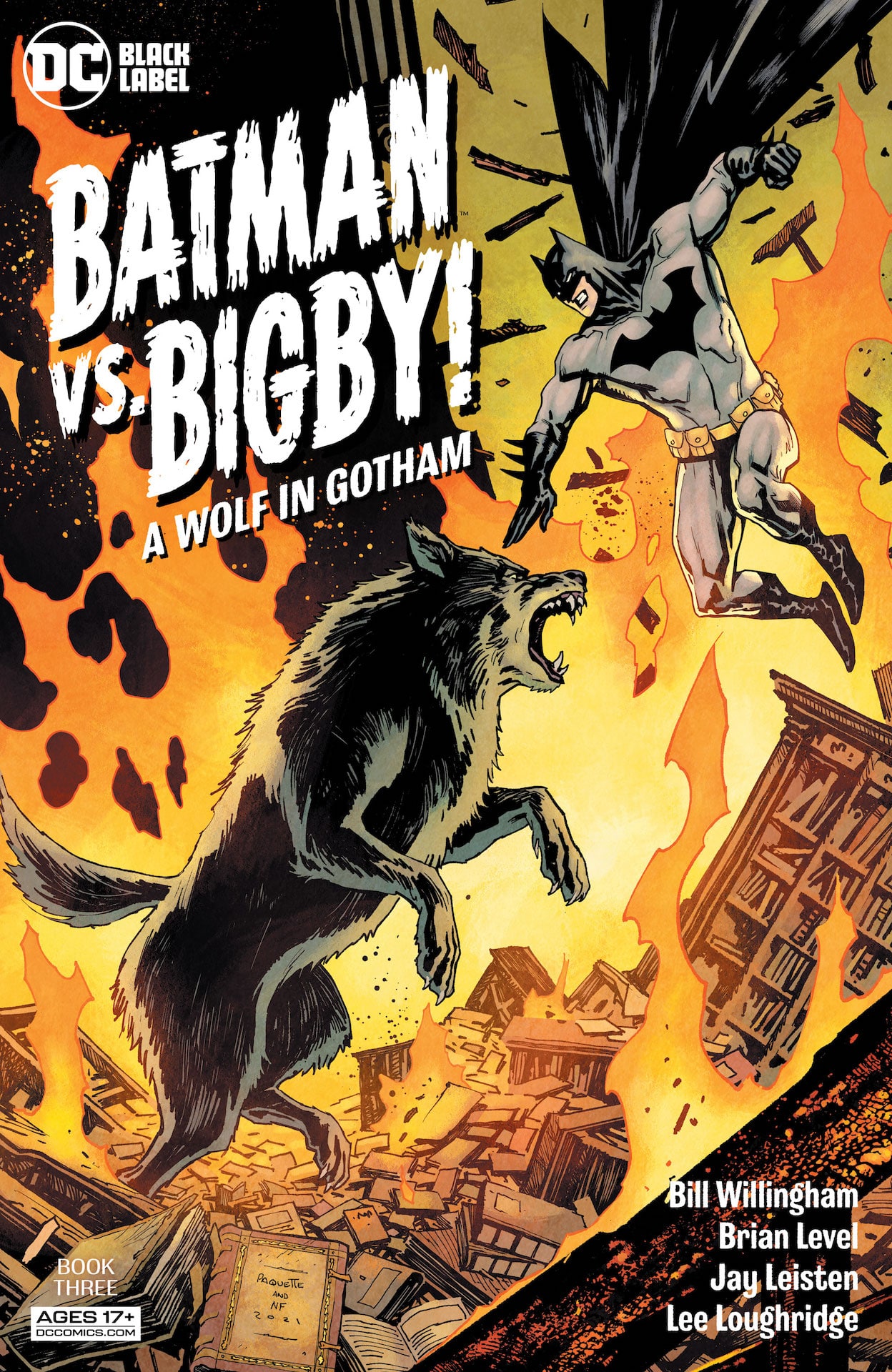 DC Preview: Batman Vs Bigby A Wolf In Gotham #3