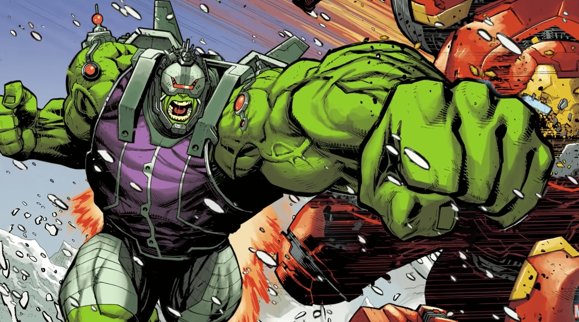 Marvel leans into Hulk's rage in new 'Hulk' #1 trailer