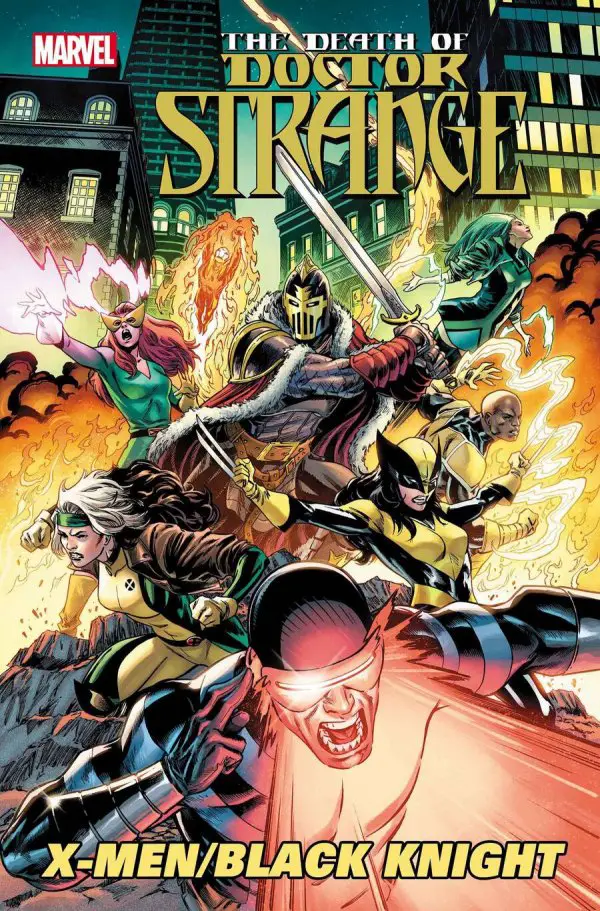 Marvel First Look: Death of Doctor Strange: X-Men/Black Knight #1