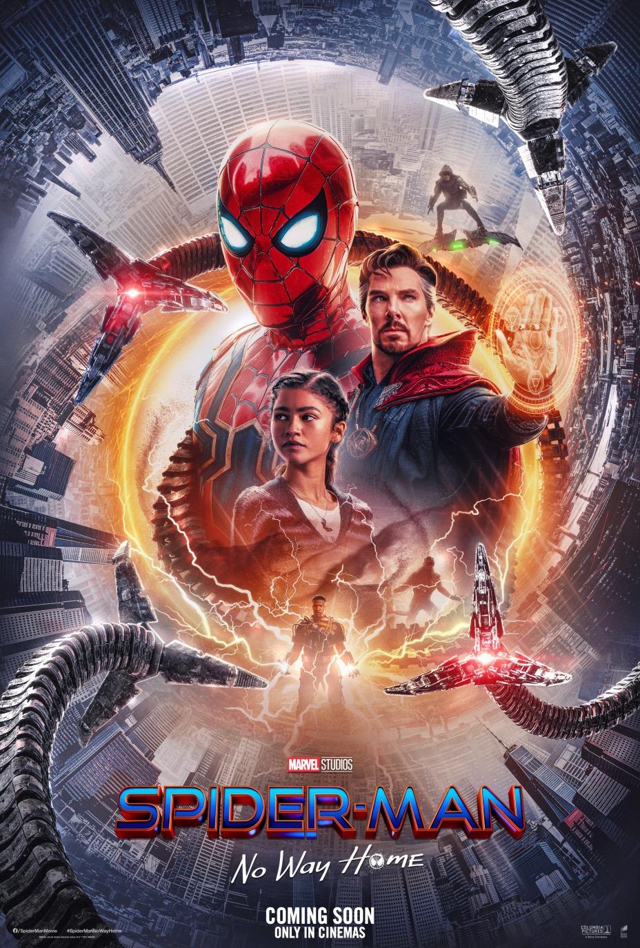 Official 'Spider-Man: No Way Home' poster warps us to the mutliverse