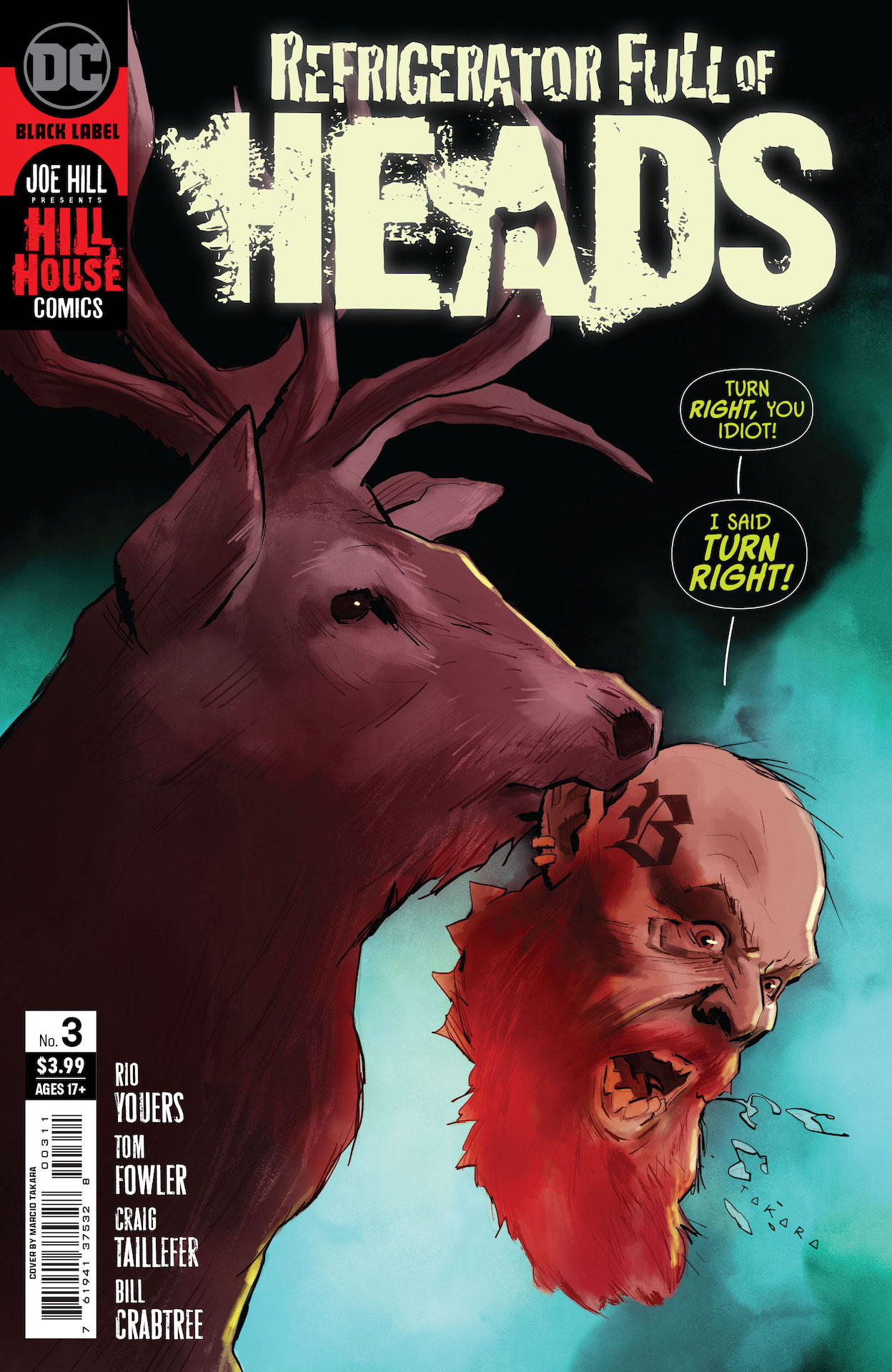 DC Preview: Refrigerator Full Of Heads #3