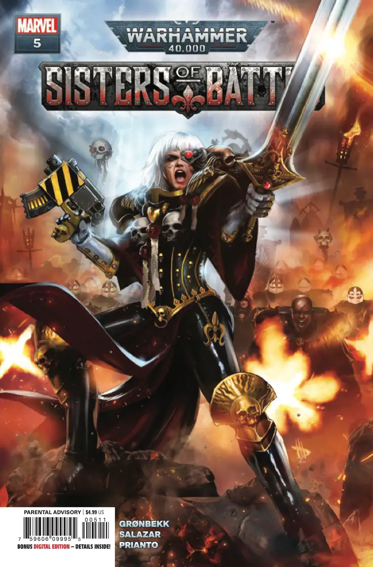 Marvel Preview: Warhammer 40,000: Sisters of Battle #5