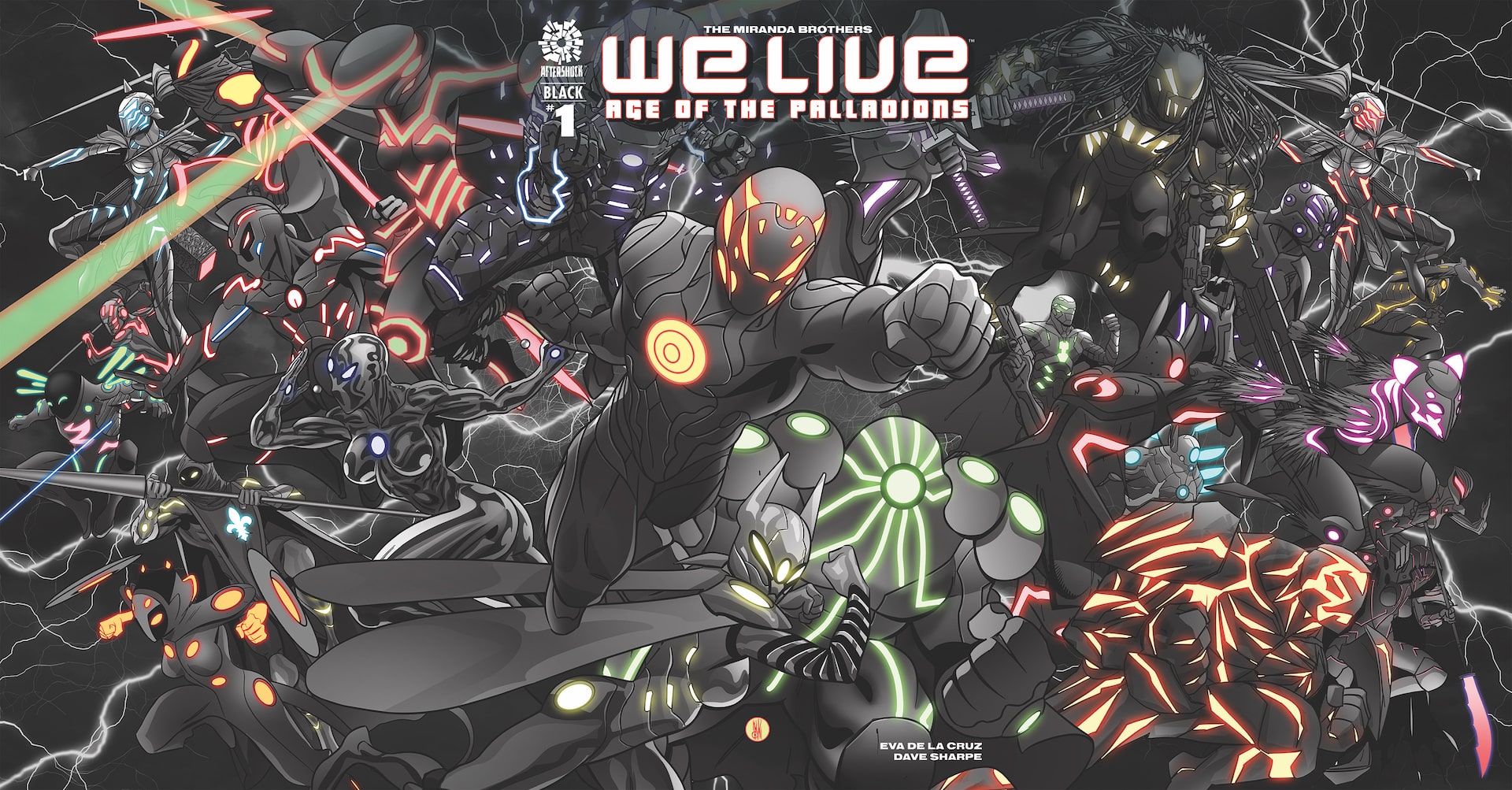 AfterShock announces 'We Live: Age of the Palladions' Black & White