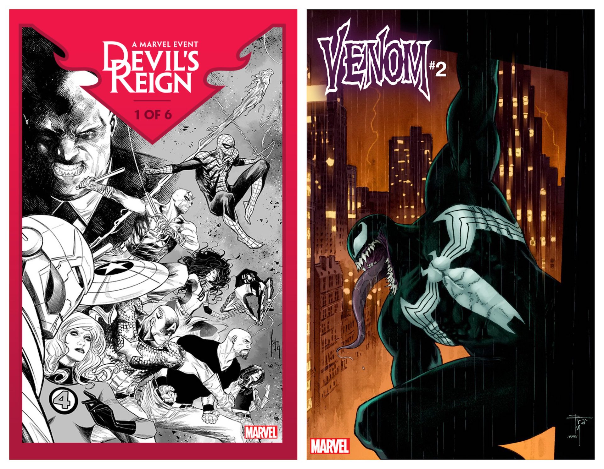 Marvel announces 'Devil's Reign' #1 and 'Venom' #2 getting second printing