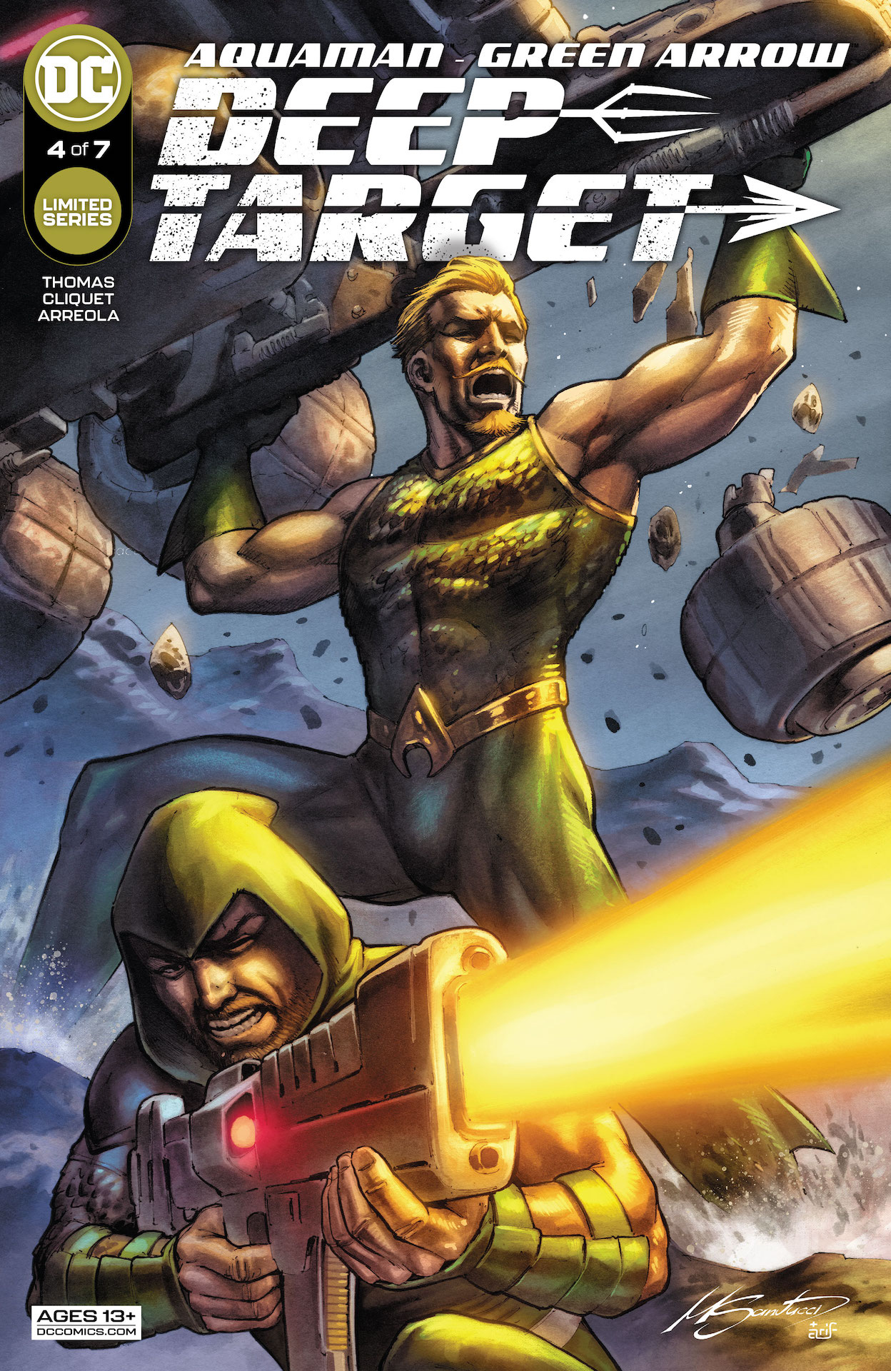 DC Preview: Aquaman/Green Arrow - Deep Target #4