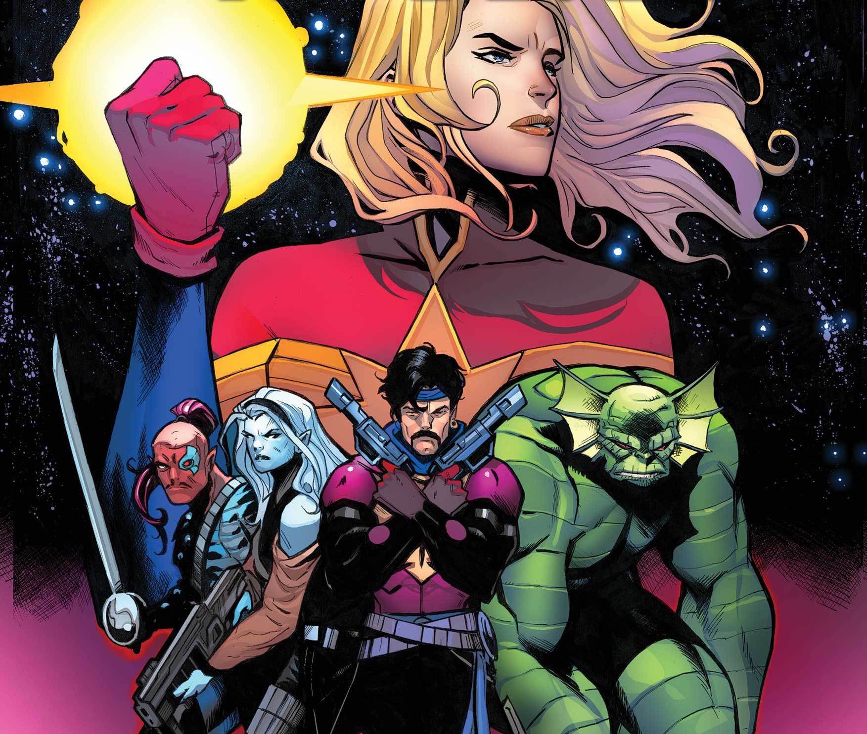 Captain Marvel & the Starjammers team up in 'Captain Marvel Annual' #1