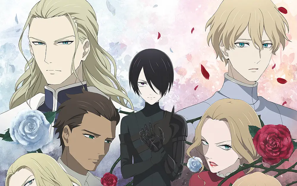 Requiem of the Rose King promotional image featuring Richard and various supporting characters