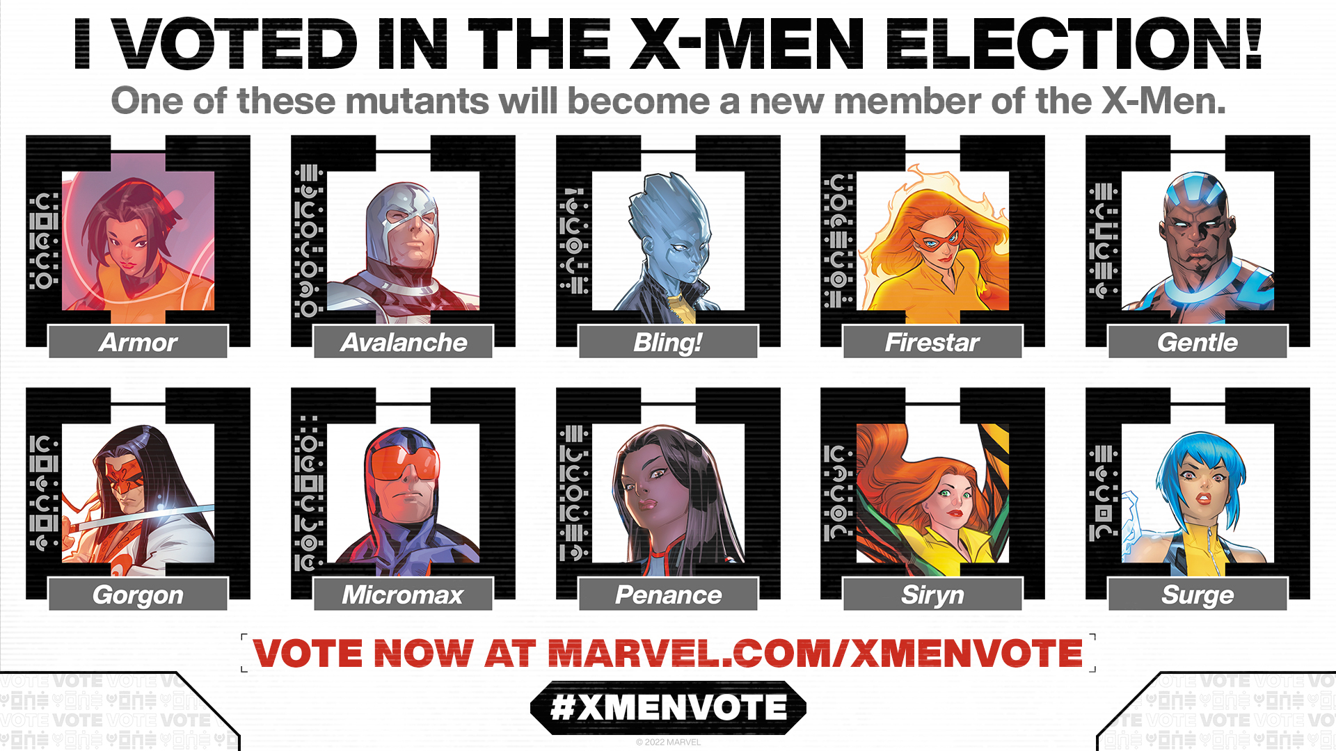 Second annual X-Men Election: Polls are now open through January 13