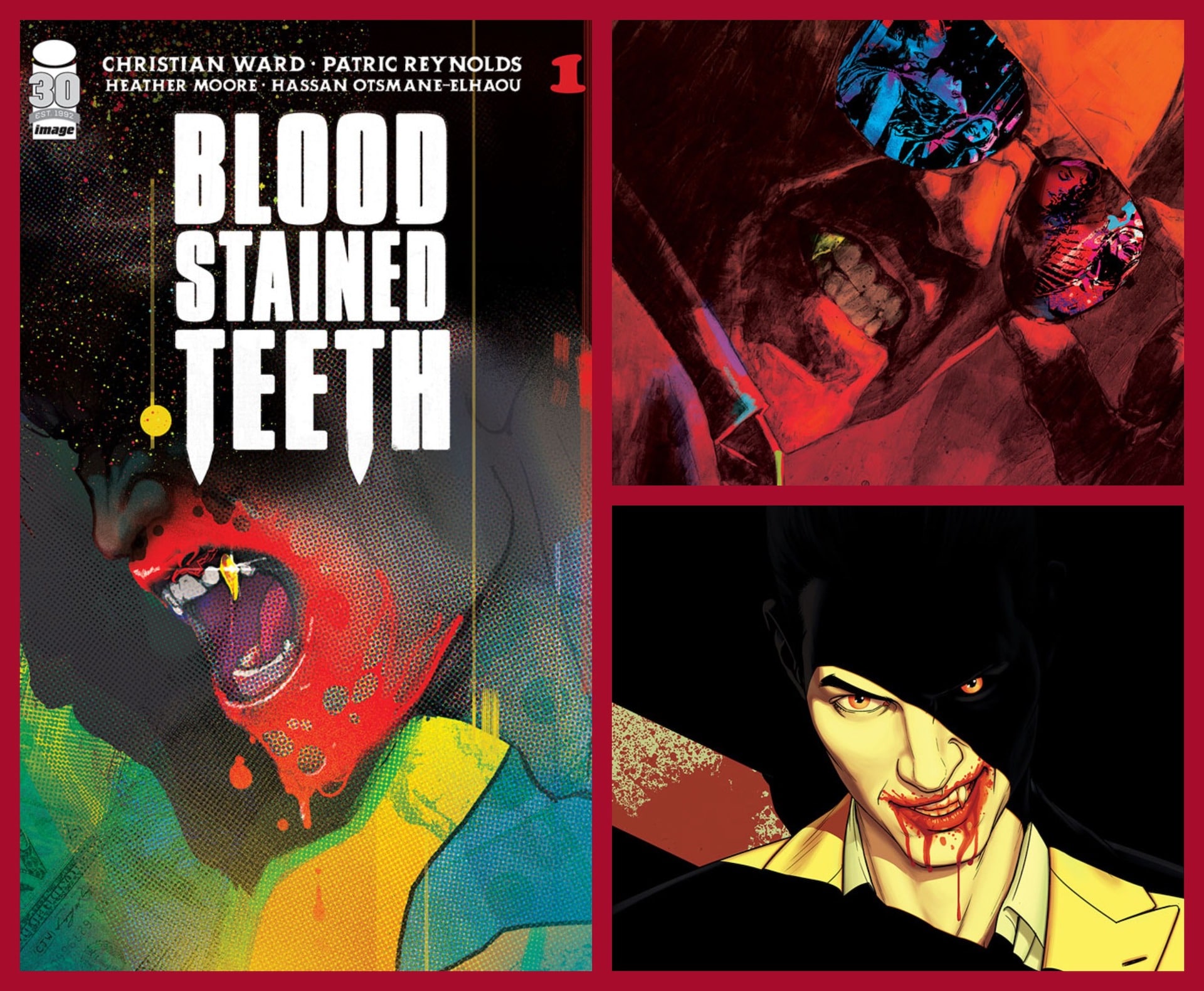 New ongoing series 'Blood-Stained Teeth' explores secret billionaire vampires