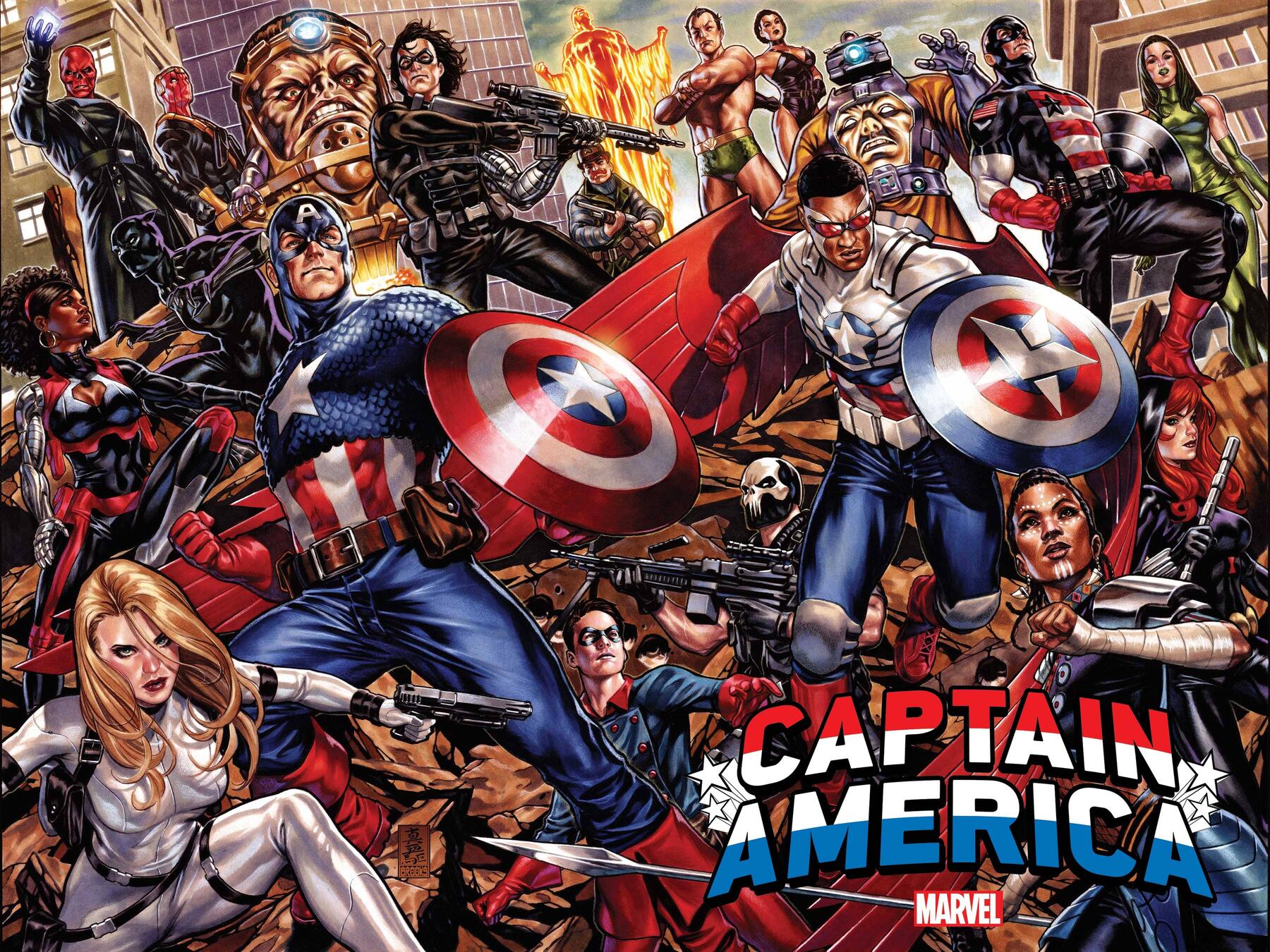 Marvel launching two new Captain America series starting in April 2022