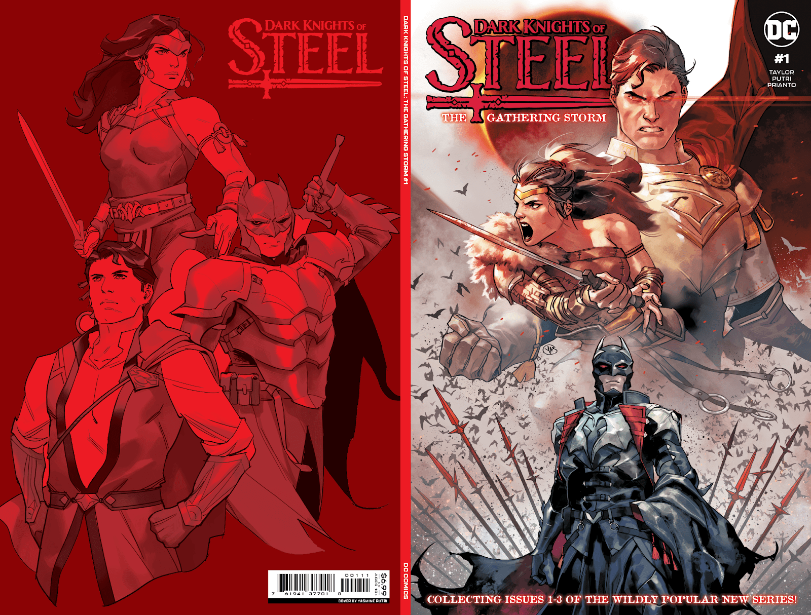 'Dark Knights of Steel: The Gathering Storm' reprints first three issues