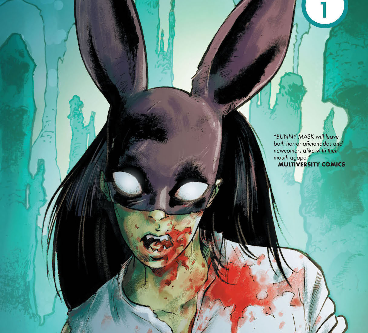 EXCLUSIVE AfterShock Preview: Bunny Mask Vol. 1 The Chipping of the Teeth