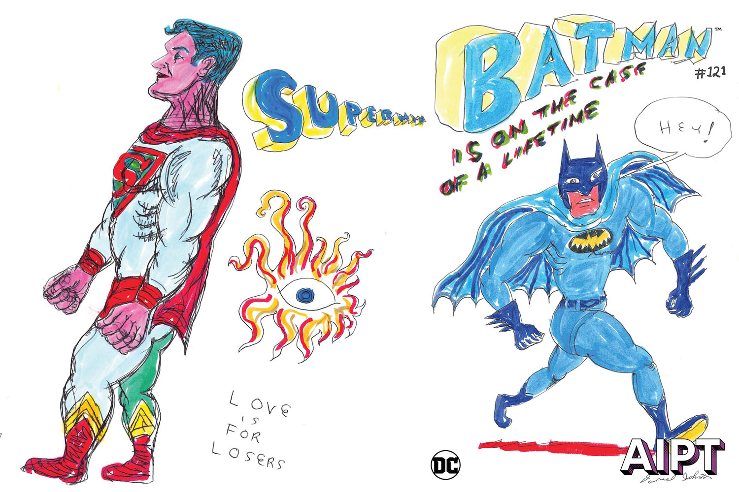 DC Comics to print late singer-songwriter 'Batman' #121 covers by Daniel Johnston
