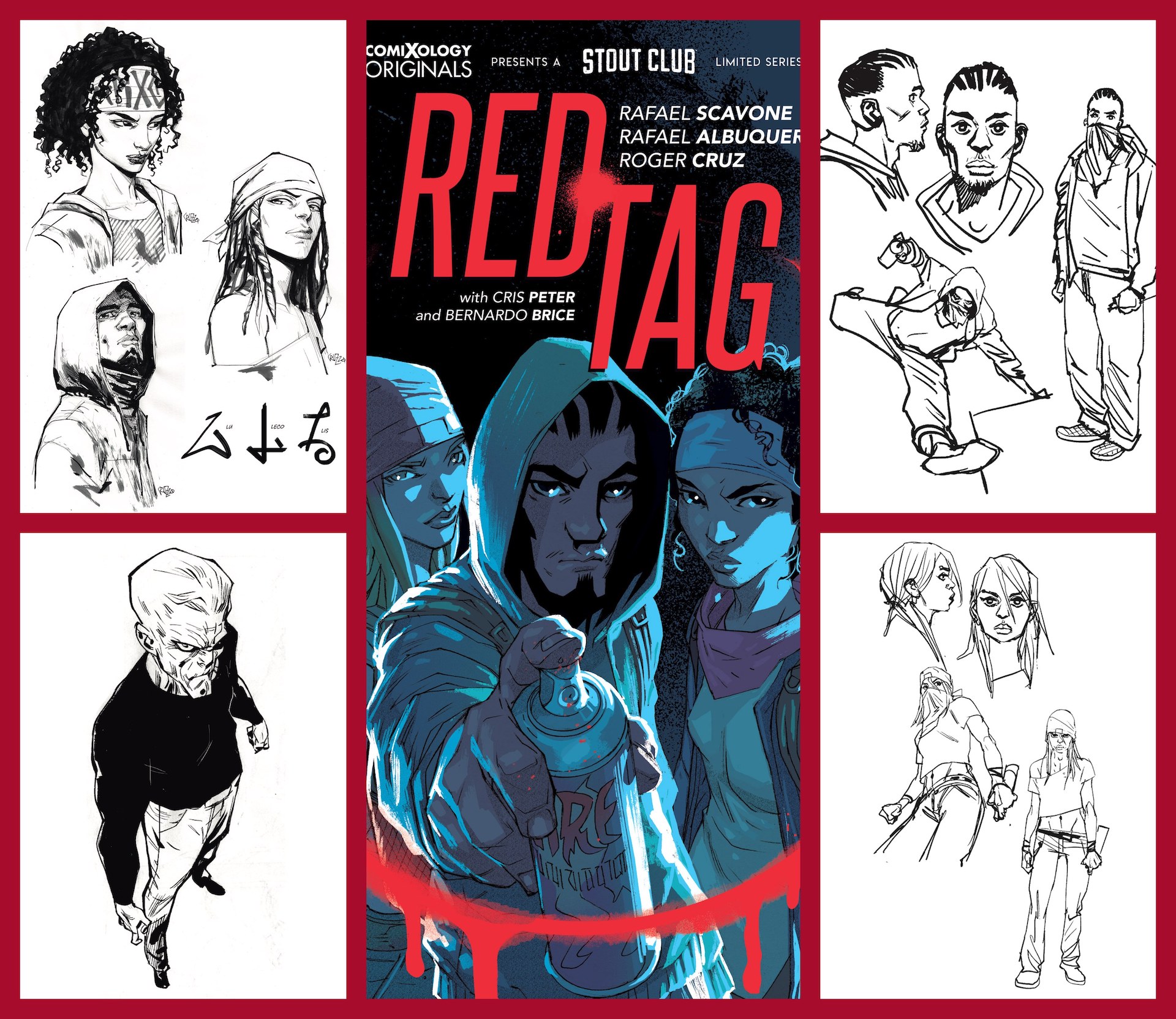 EXCLUSIVE ComiXology First Look: Red Tag - Meet the Cast
