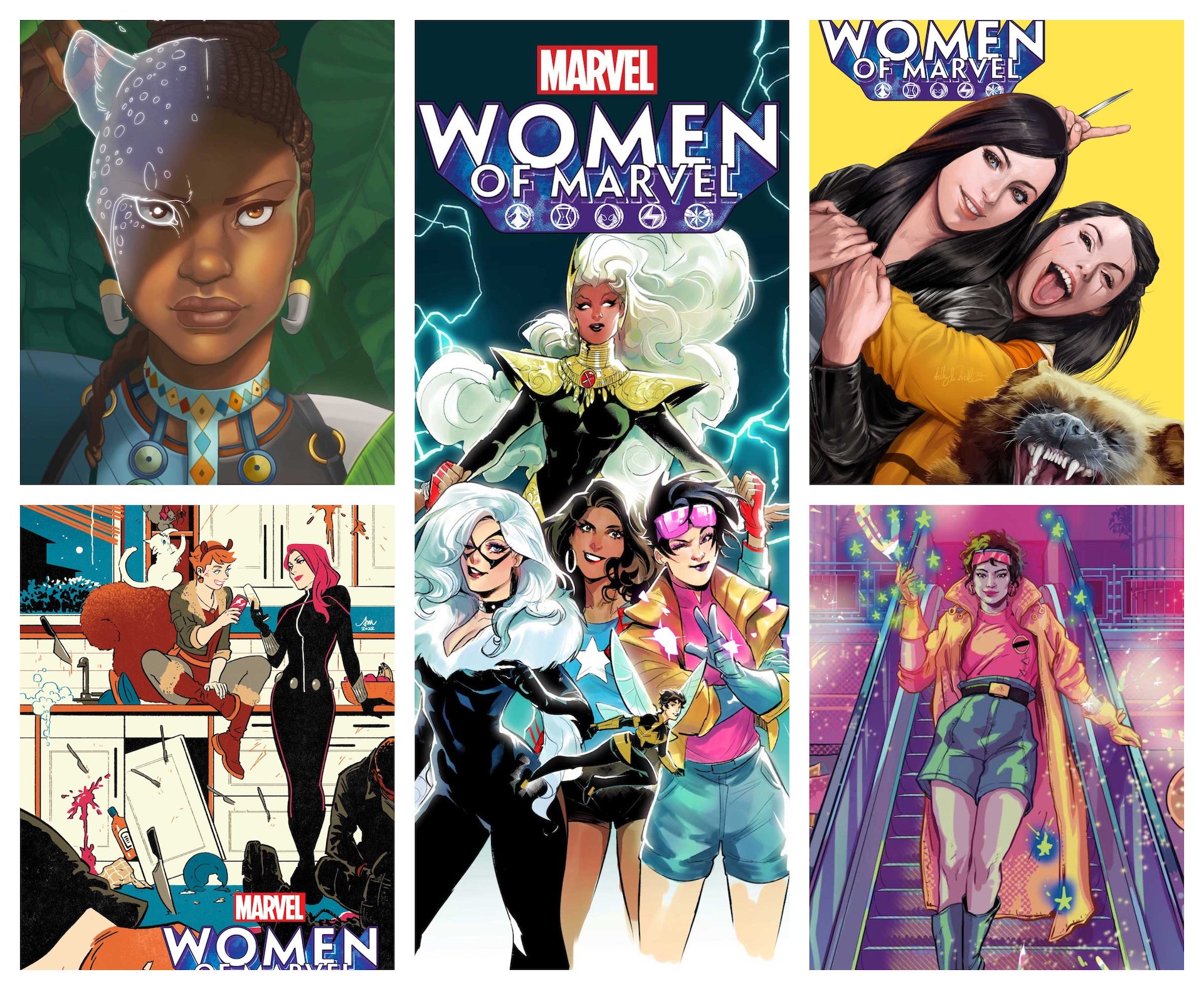 Marvel reveals every 'Women of Marvel' #1 variant cover