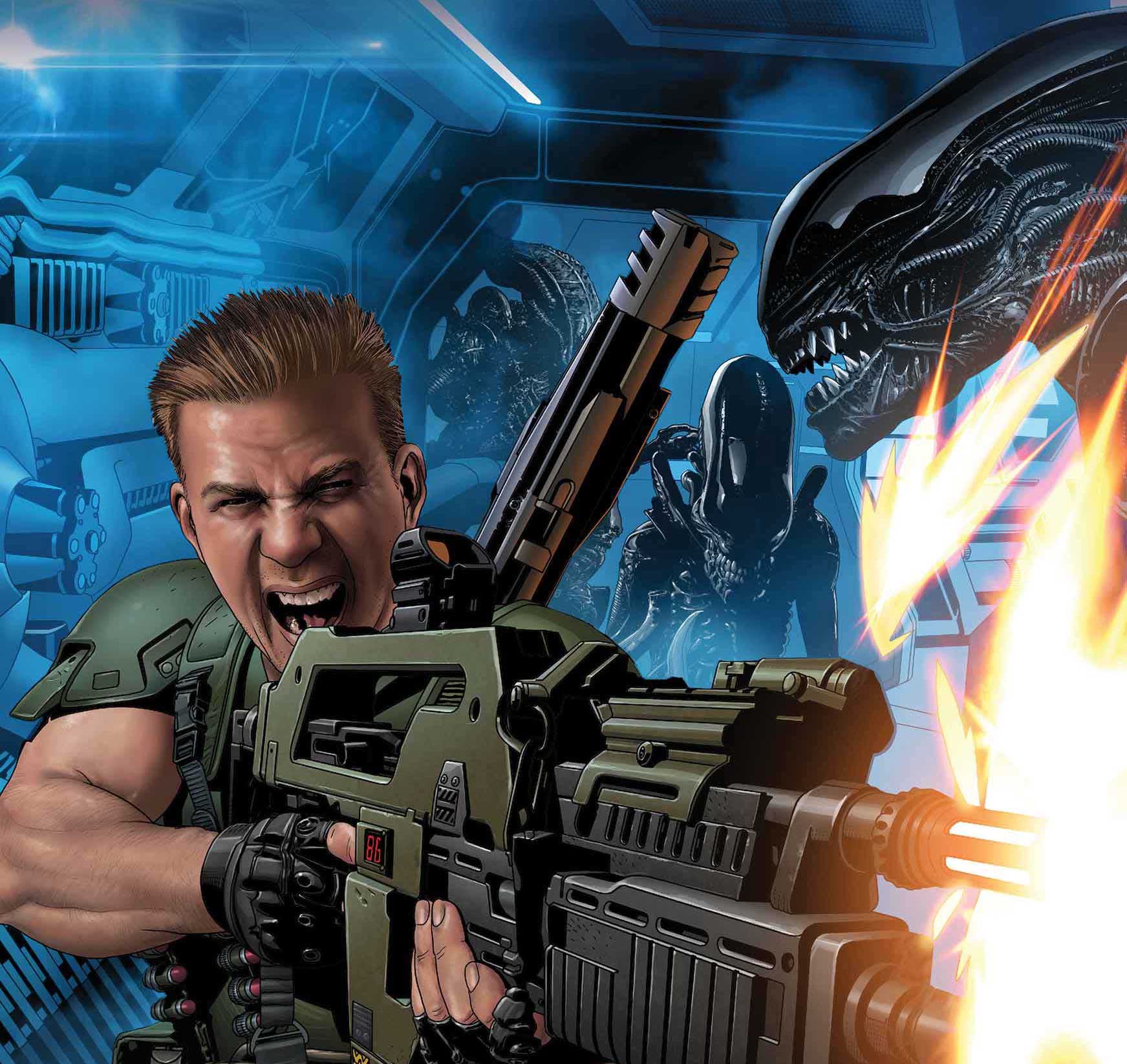 'Alien Annual' #1 wraps up Johnson and Larroca's first-era on the series