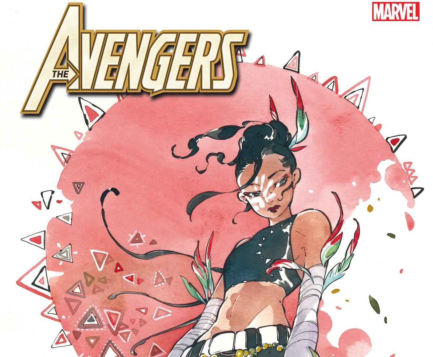 EXCLUSIVE Marvel First Look: Avengers #55 Peach Momoko cover
