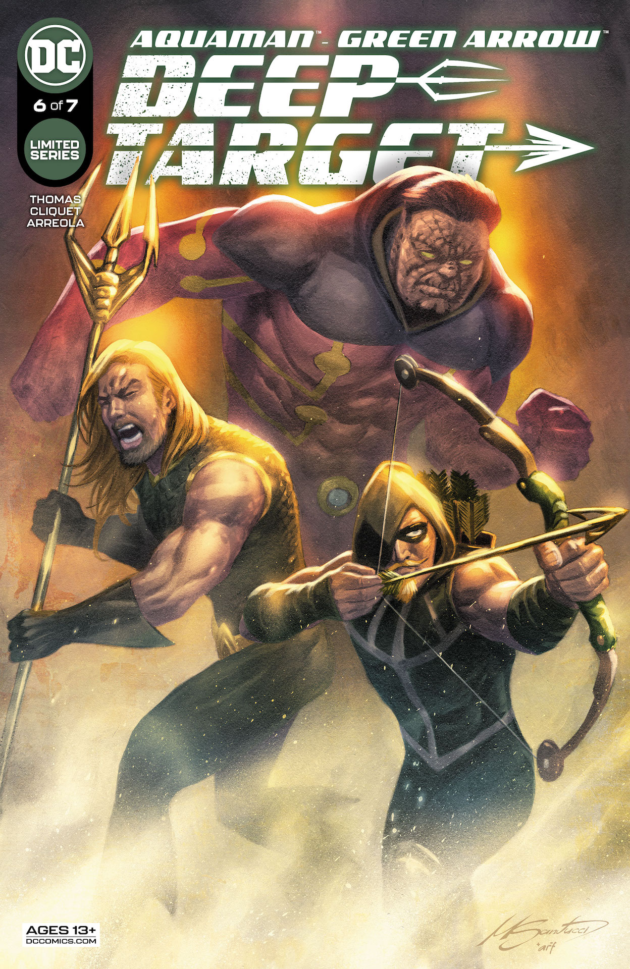 DC Preview: Aquaman / Green Arrow: Deep Target #6