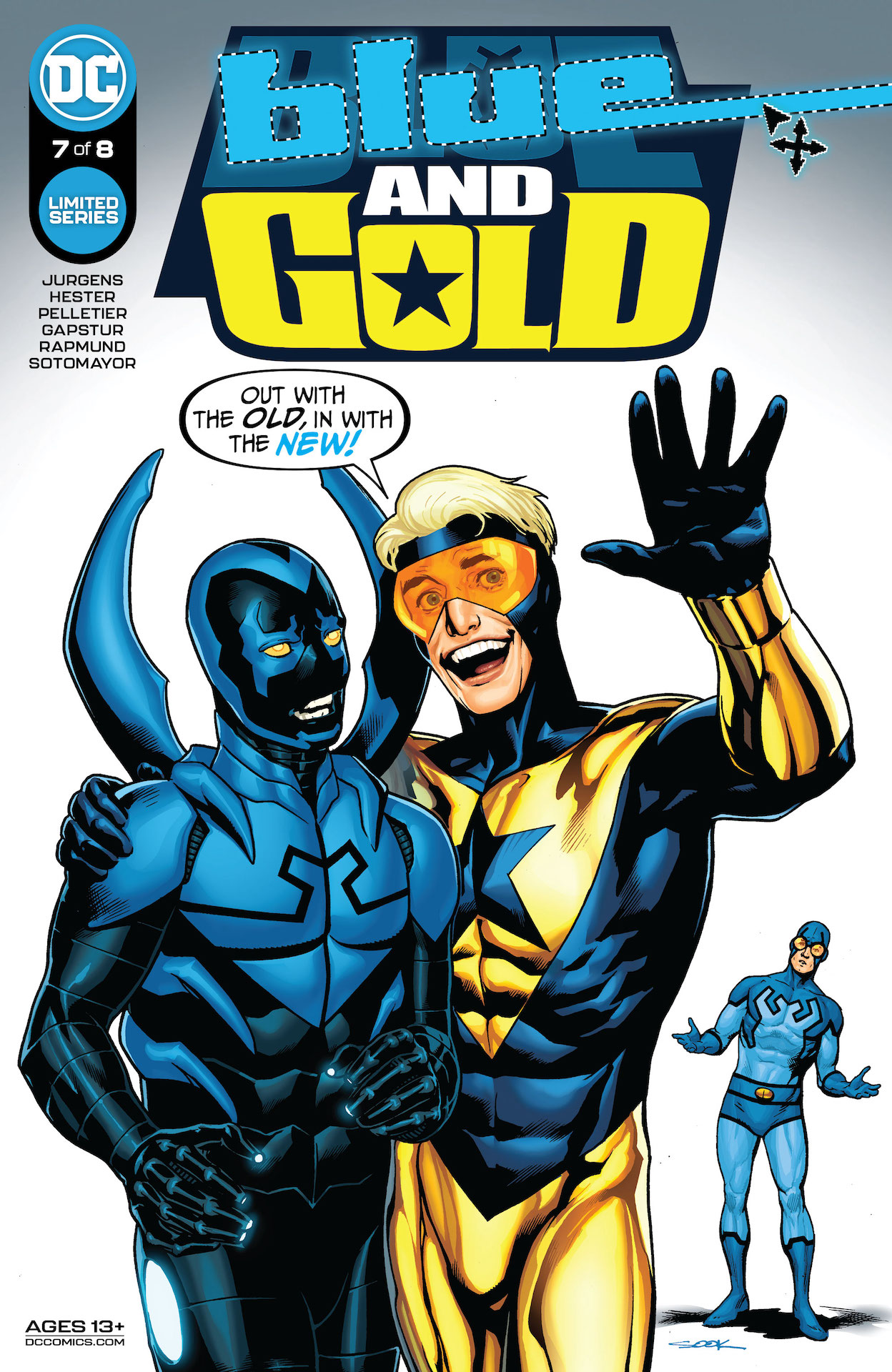 DC Preview: Blue & Gold #7