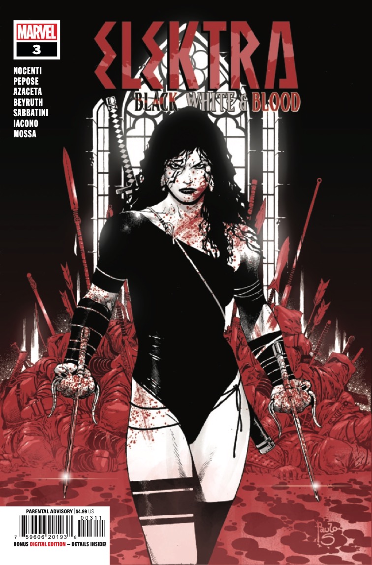Marvel Preview: Elektra: Blood, White & Blood #3