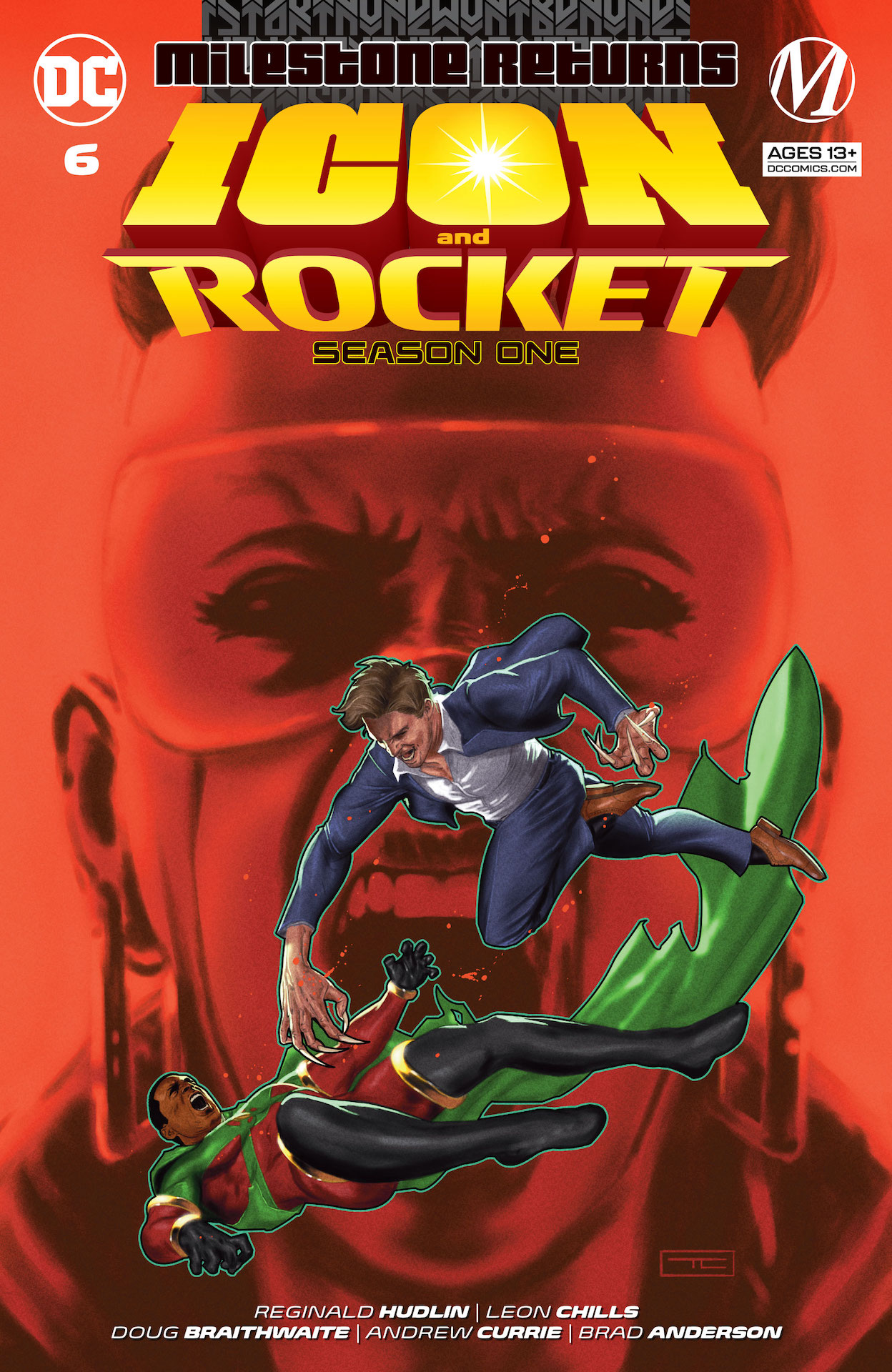 DC Preview: Icon and Rocket: Season One #6