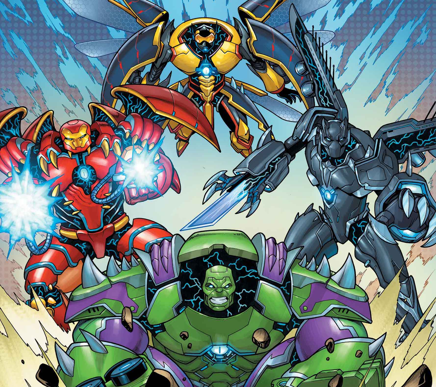 The Avengers get an upgrade to fight monsters in 'Mech Strike: Monster Hunters' #1