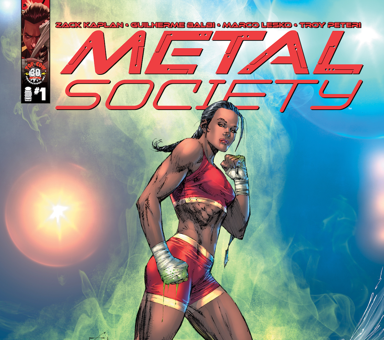 Top Cow First Look: Metal Society #1 and Marc Silvestri/Sinclair cover