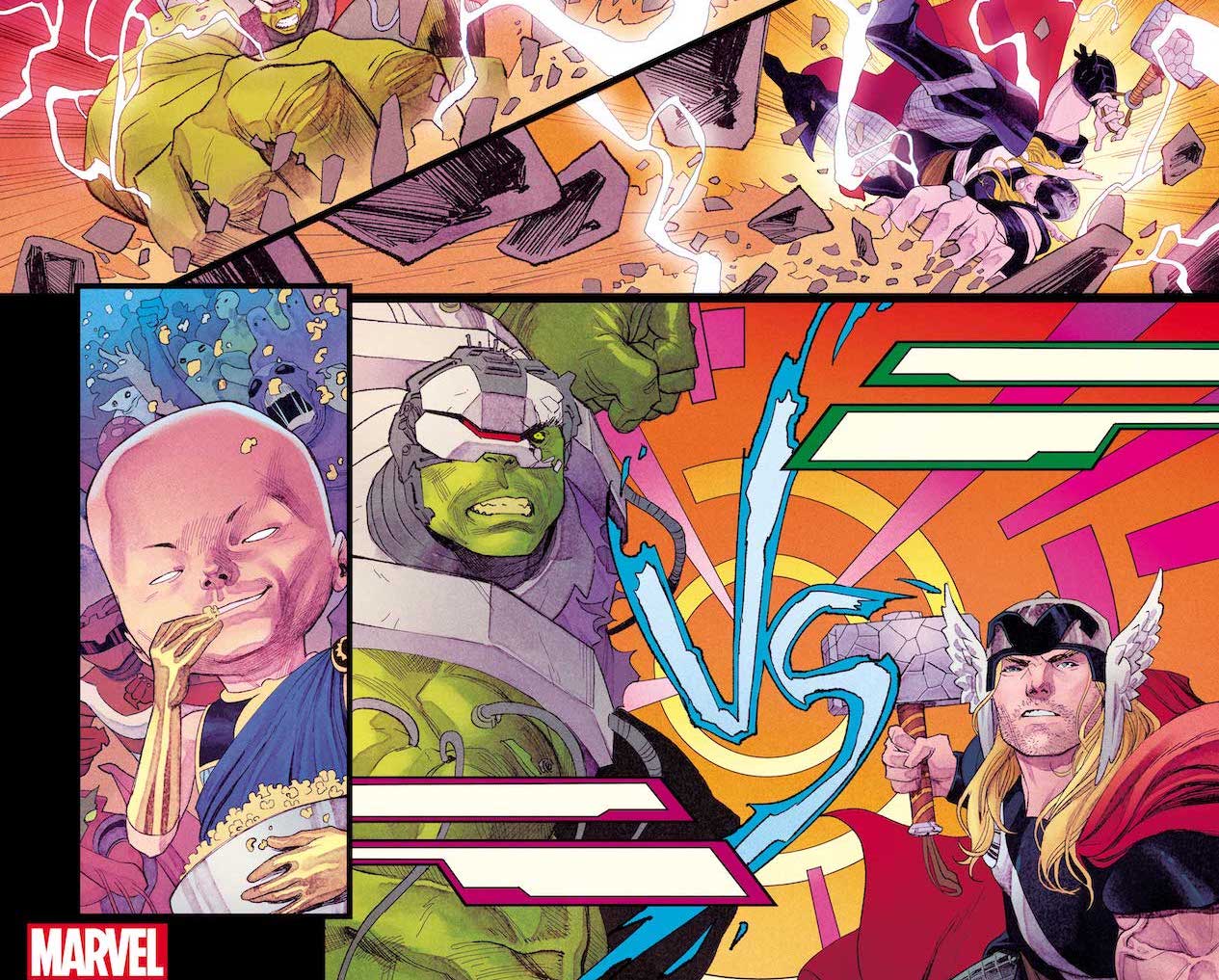 Marvel First Look: Hulk vs. Thor: Banner of War Alpha #1