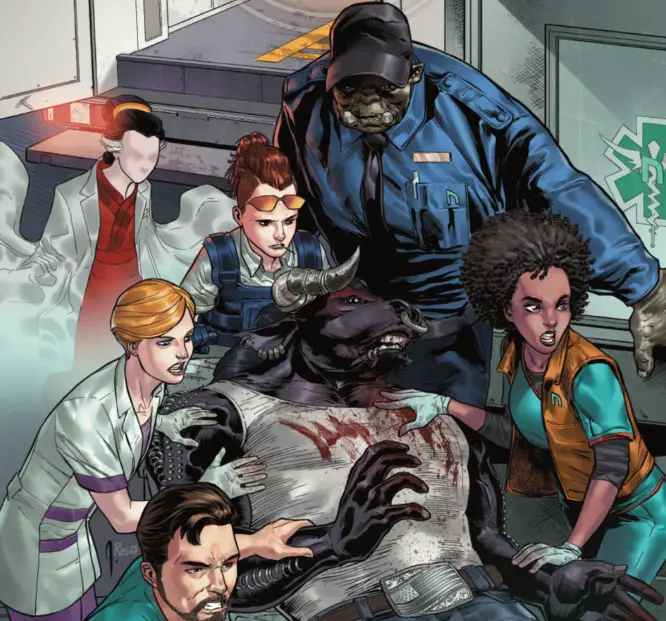 'The Ward #1' delivers both strong modern fantasy and strong medical drama