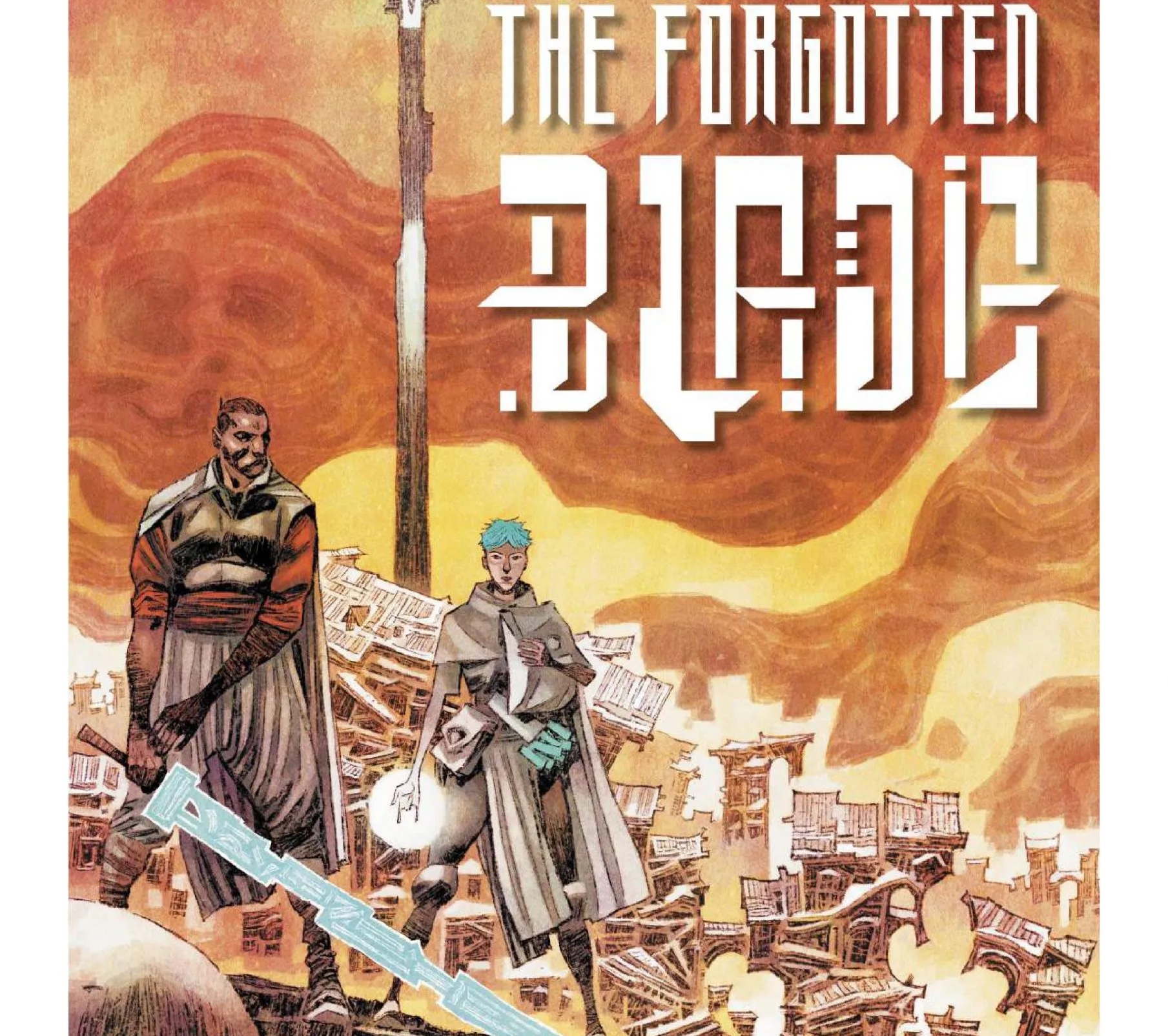 'The Forgotten Blade' draws you in with sci-fi, fantasy, and a lone warrior